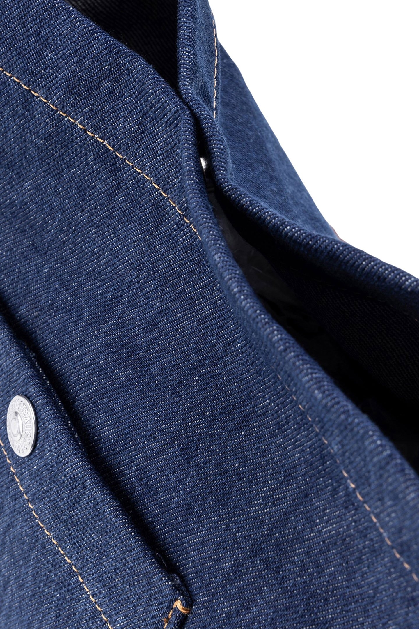 LEVI'S® HERITAGE BUCKET BAG IN INDIGO RINSE 4