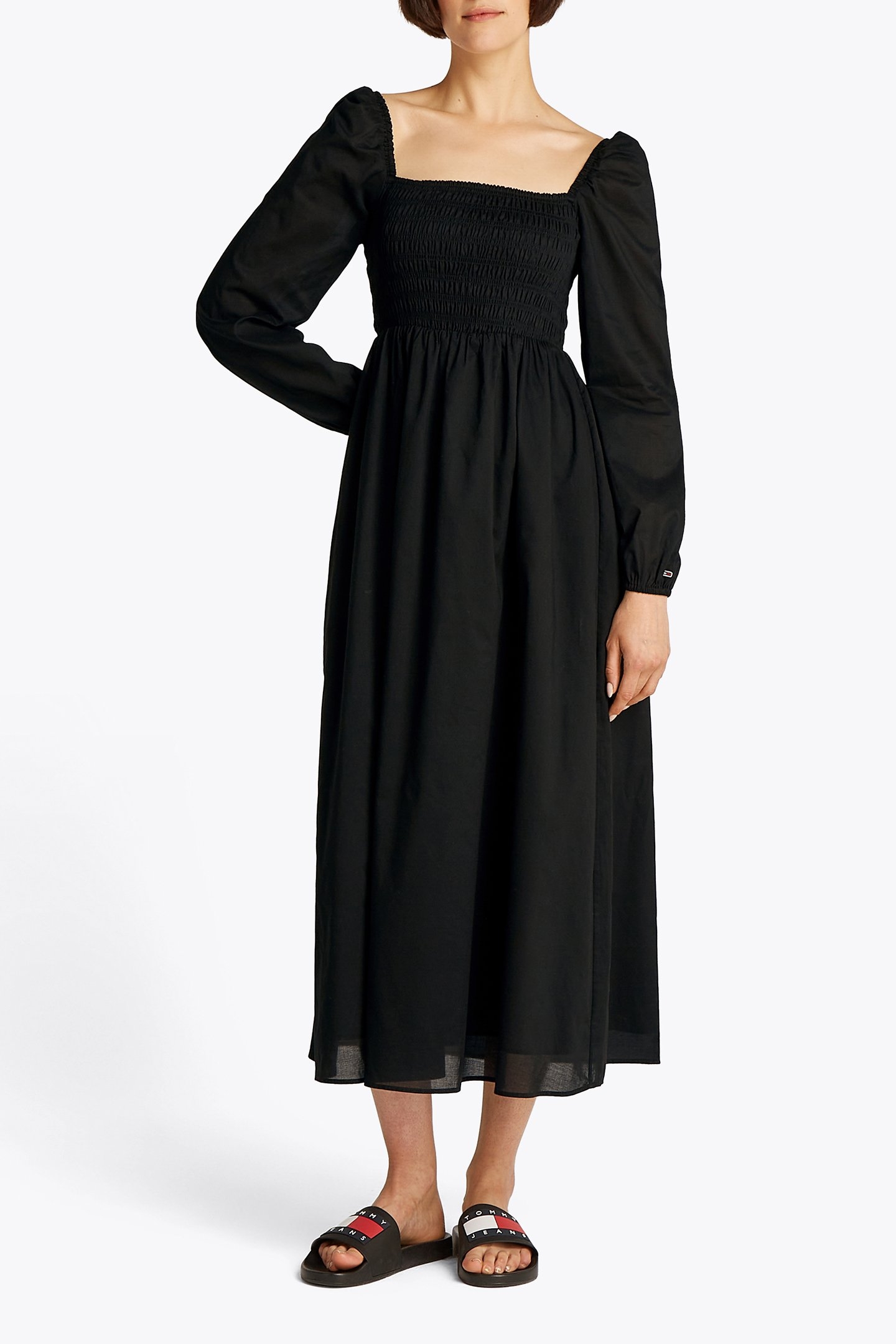 TJW COTTON VOILE MID BLACK 1