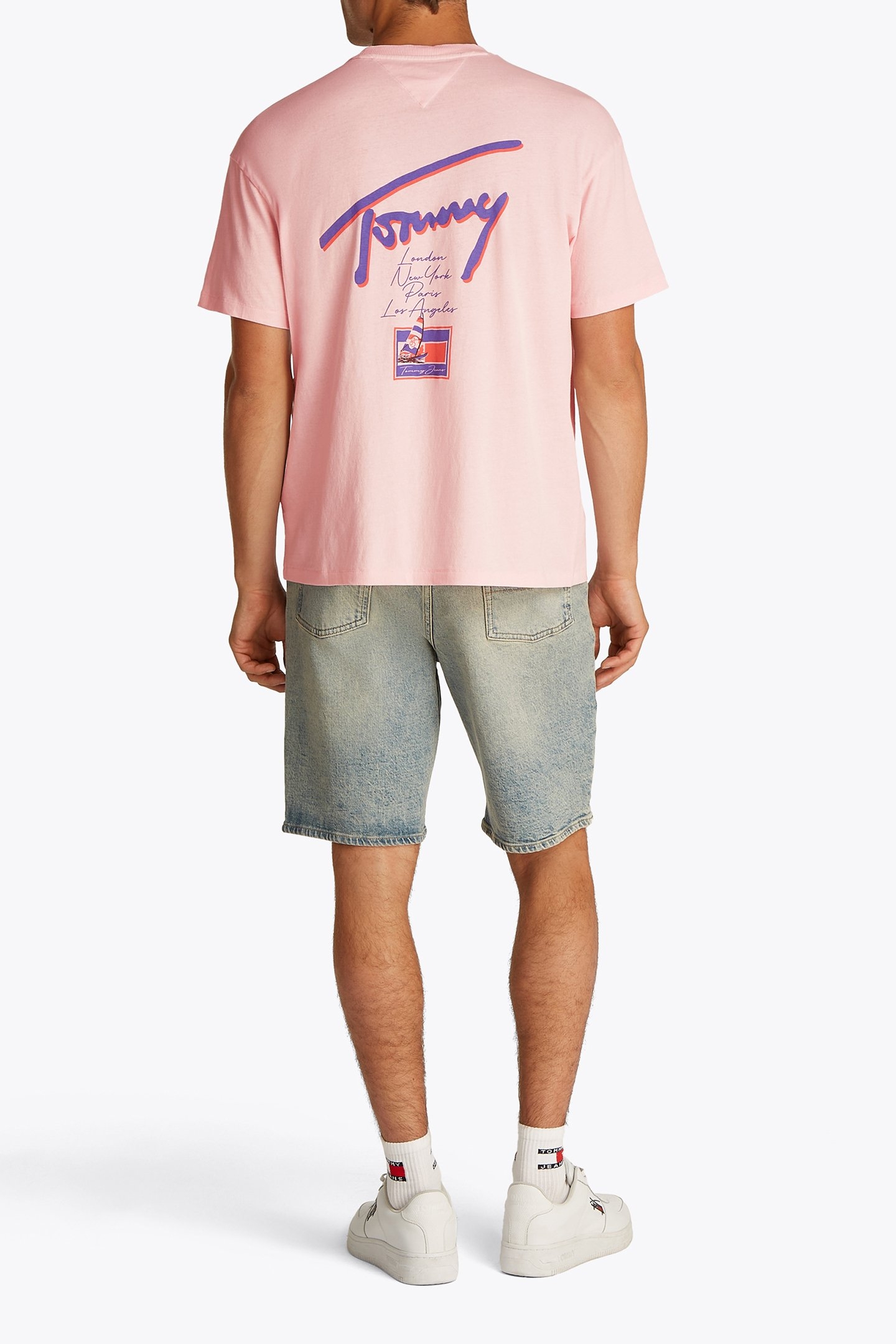 TJM RLX FADED GRAPHIC STANDARD FIT T-SHIRT PRECIOUS PINK 3
