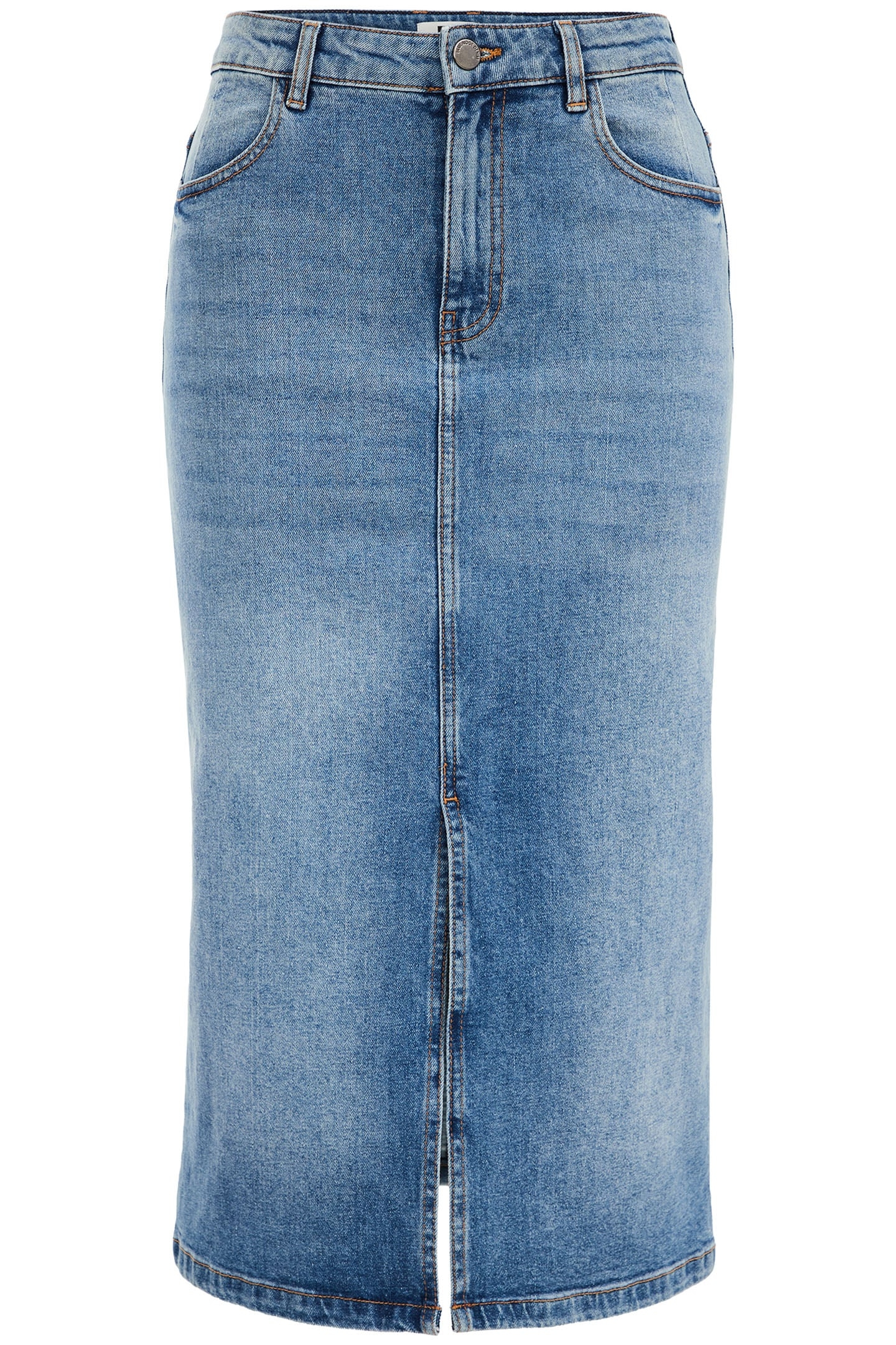 SKIRT MEDIUM LENGTH DARK BLUE 4