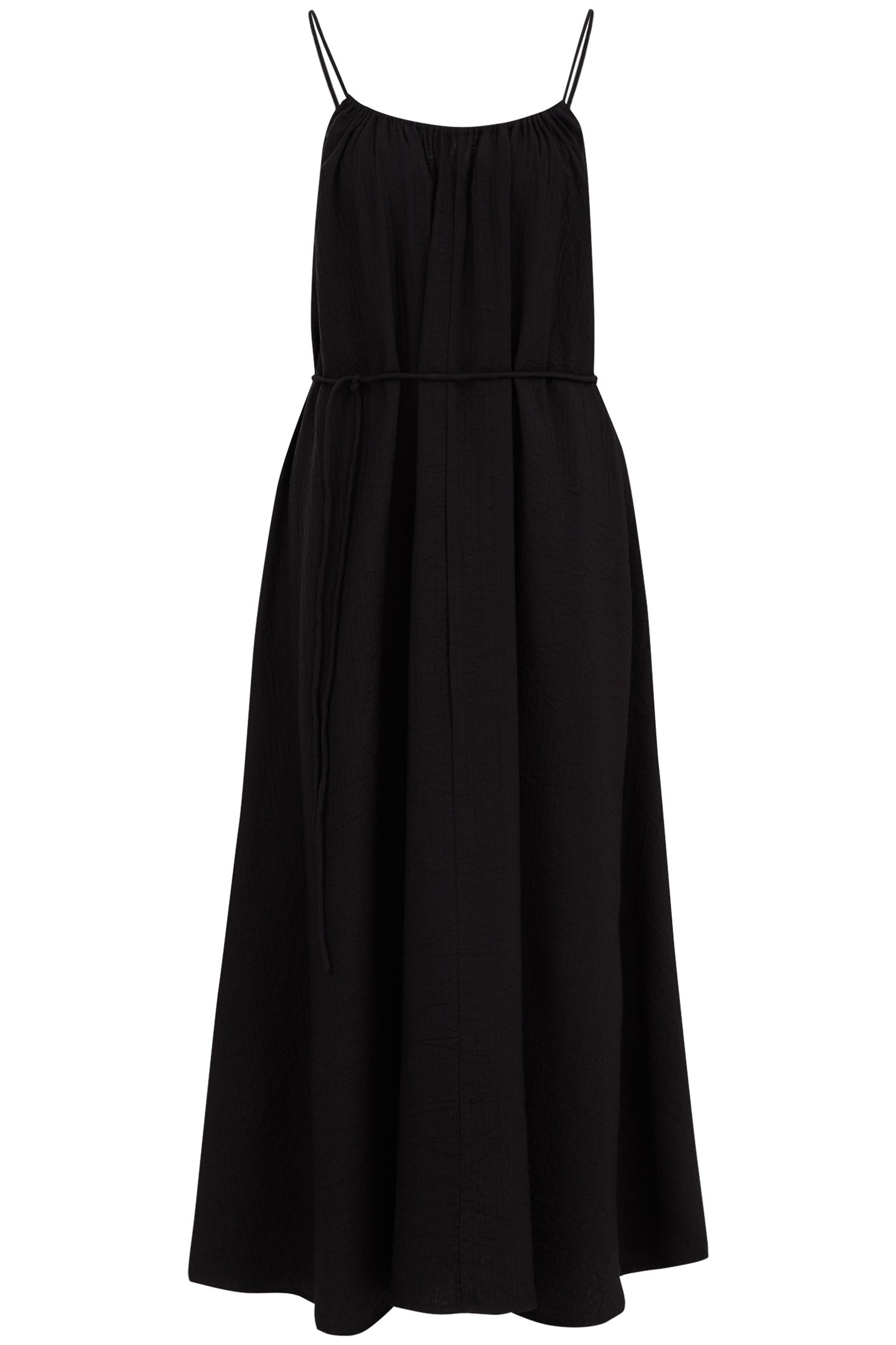 DRESS MID LENGTH BLACK 3