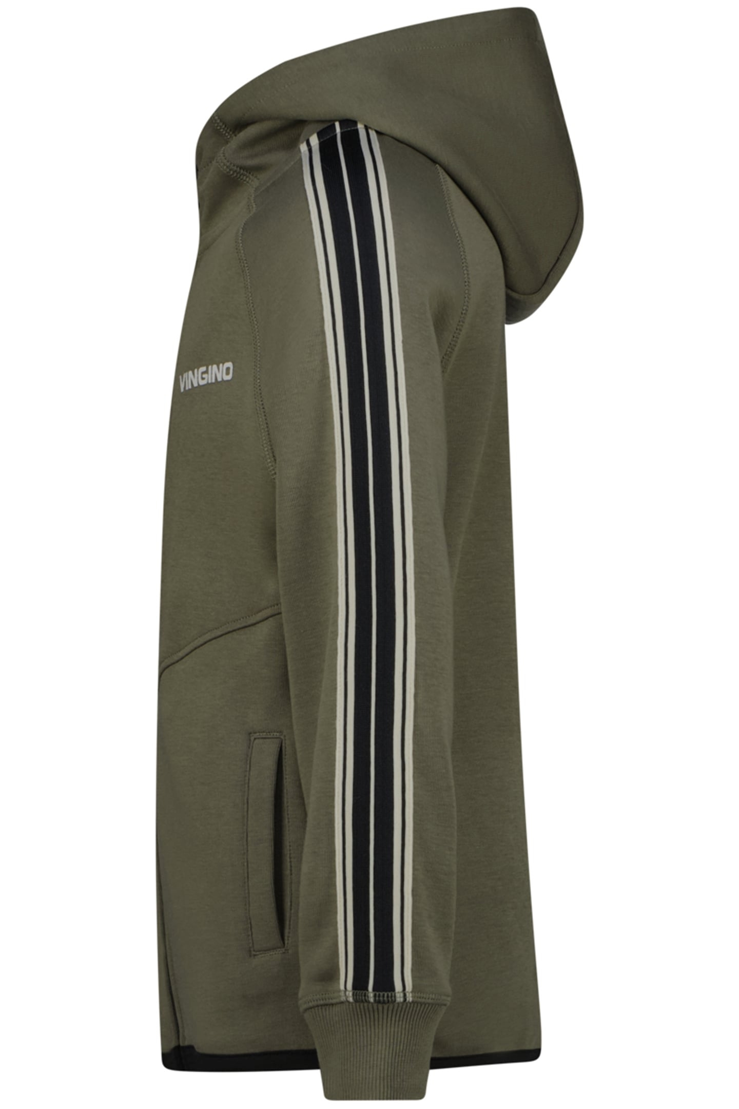 BOY'S OLOCK VEST ARMY GREEN 3