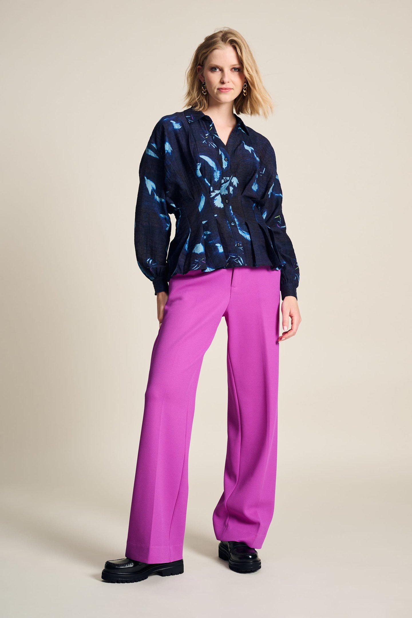 BLOUSE - FEATHERS AND FLORALS 3