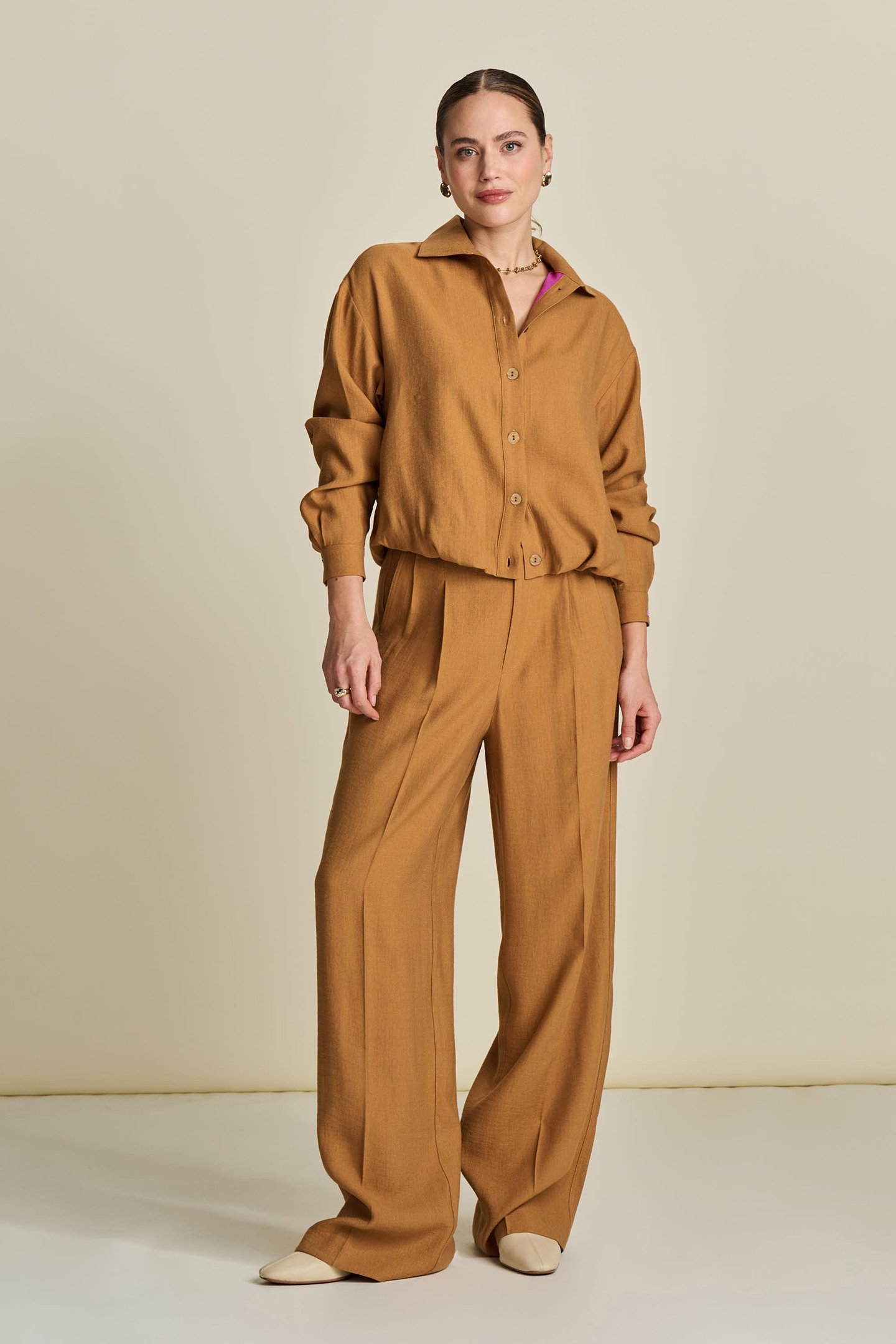 BLOUSE - SUGAR BROWN 3