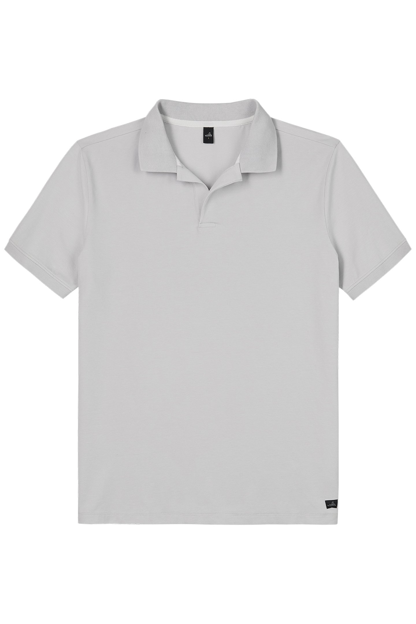 HASTINGS | STRETCH JERSEY POLO LIGHT GREY 1