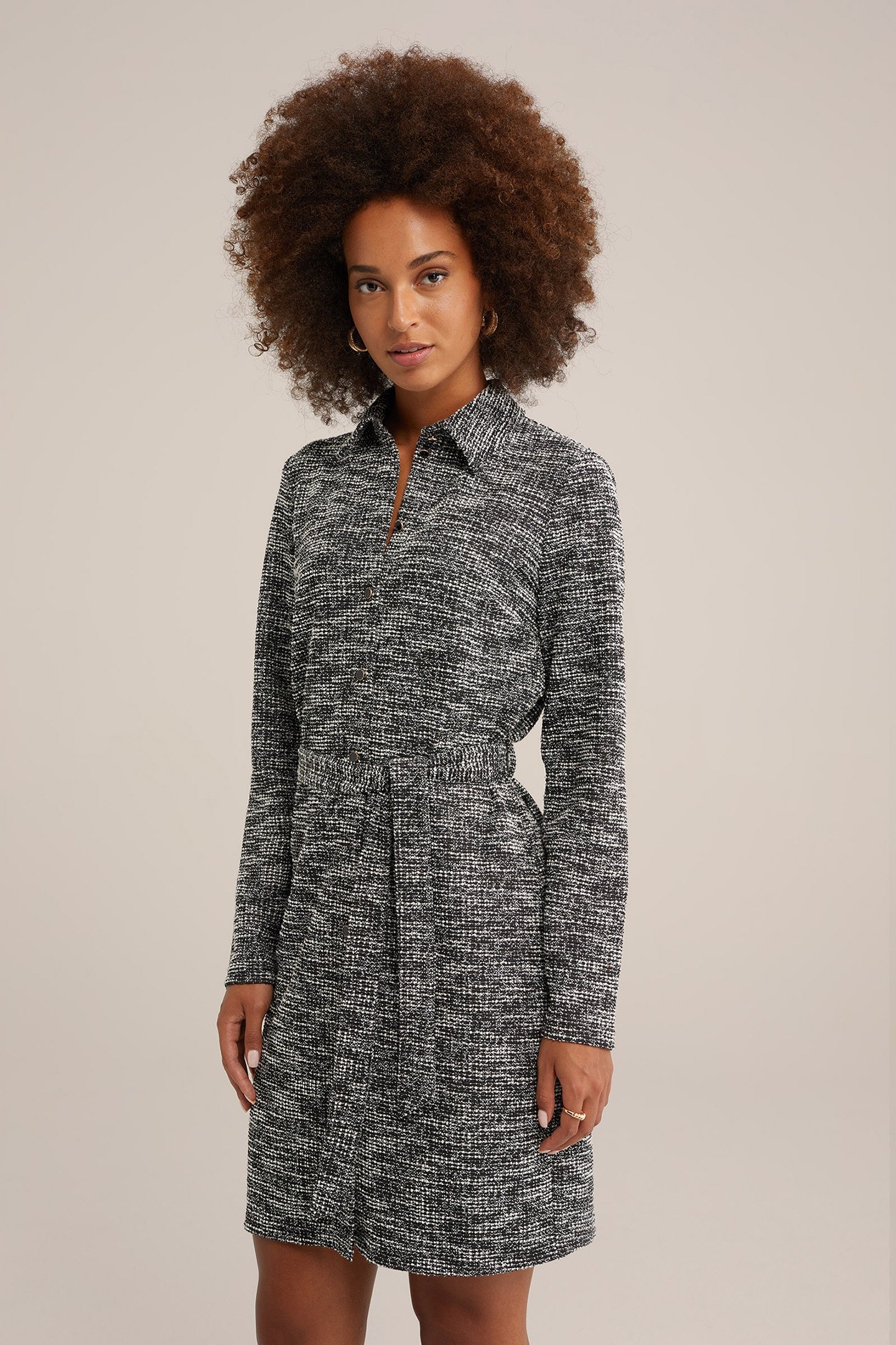 DRESS MID LENGTH WHITE 1