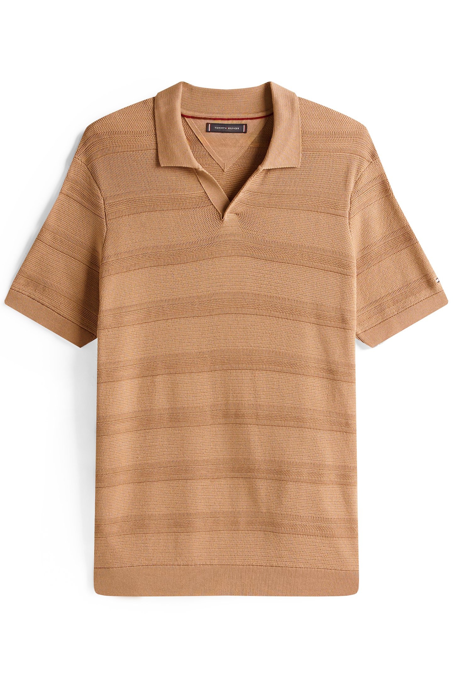 DC KNTD STP JHNY COL SLIM FIT POLO SHIRT CHAMPAGNE COLOR 4