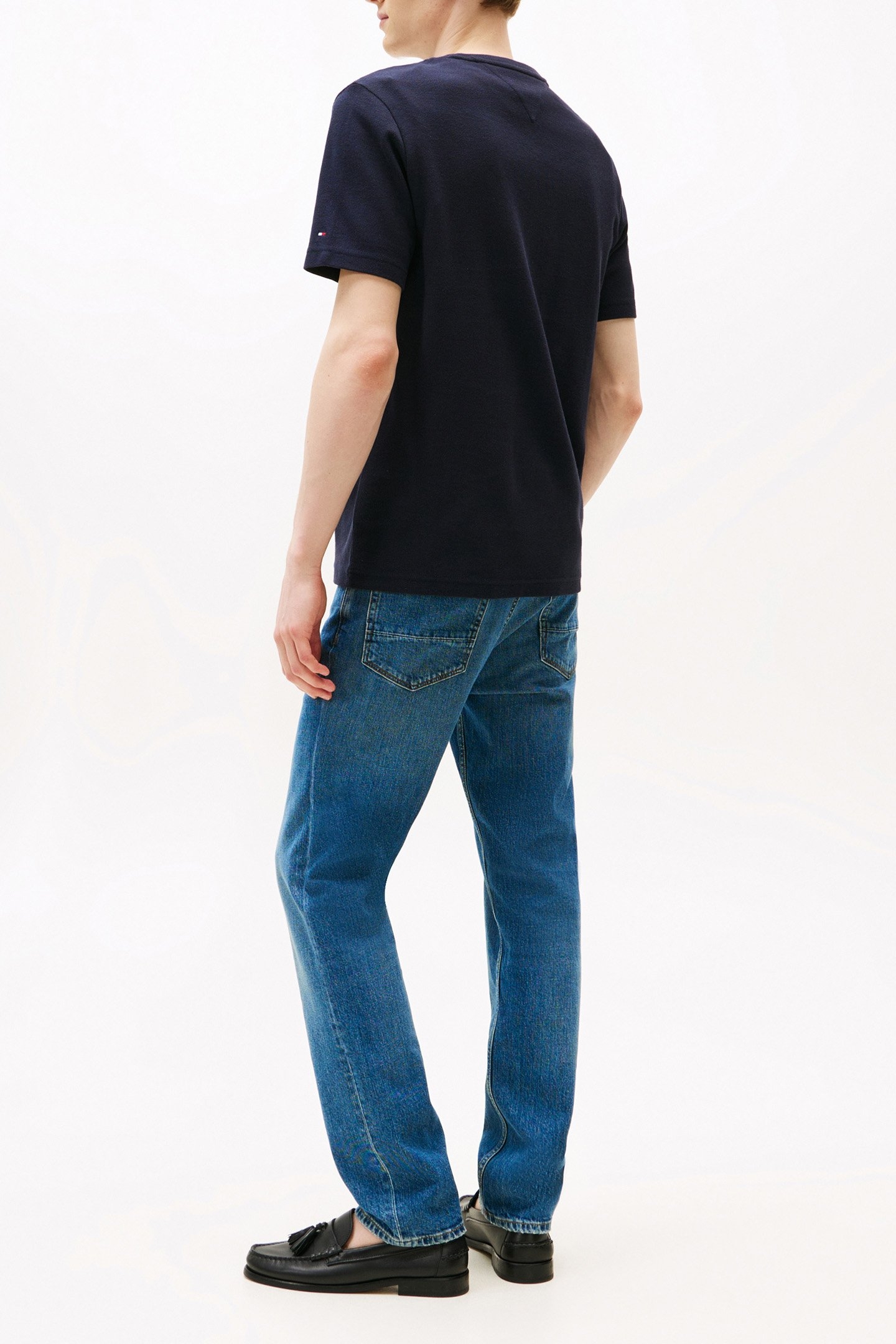 COTTON MODAL WAFFLE DESERT SKY 3