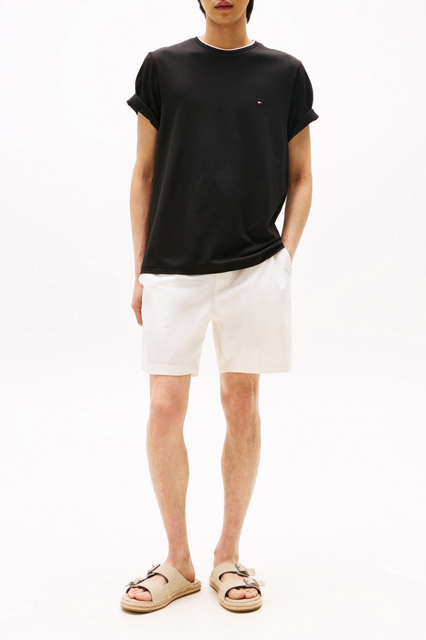 COTTON MODAL TEE BLACK 2