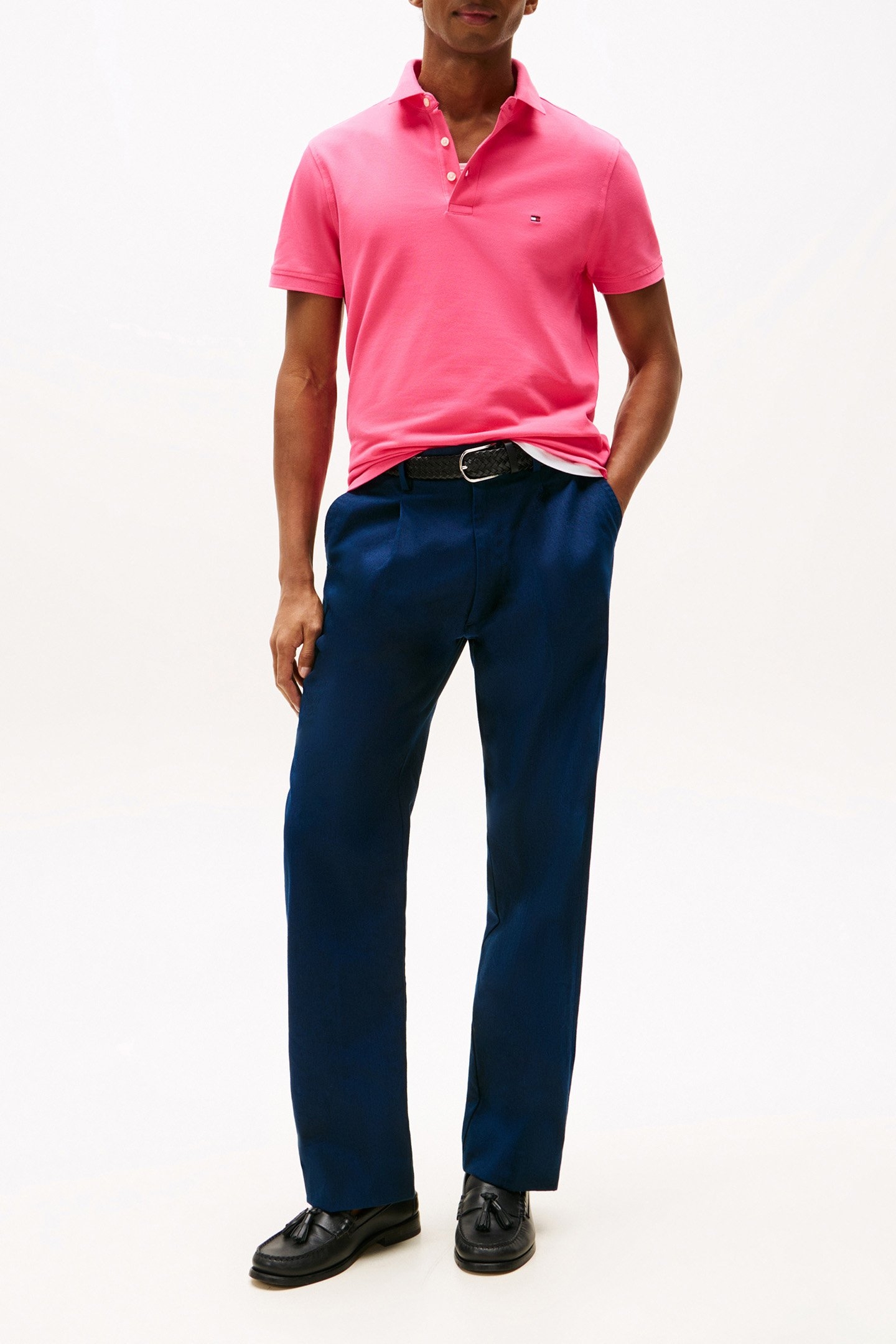 1985 SLIM FIT POLO SHIRT PINK 2