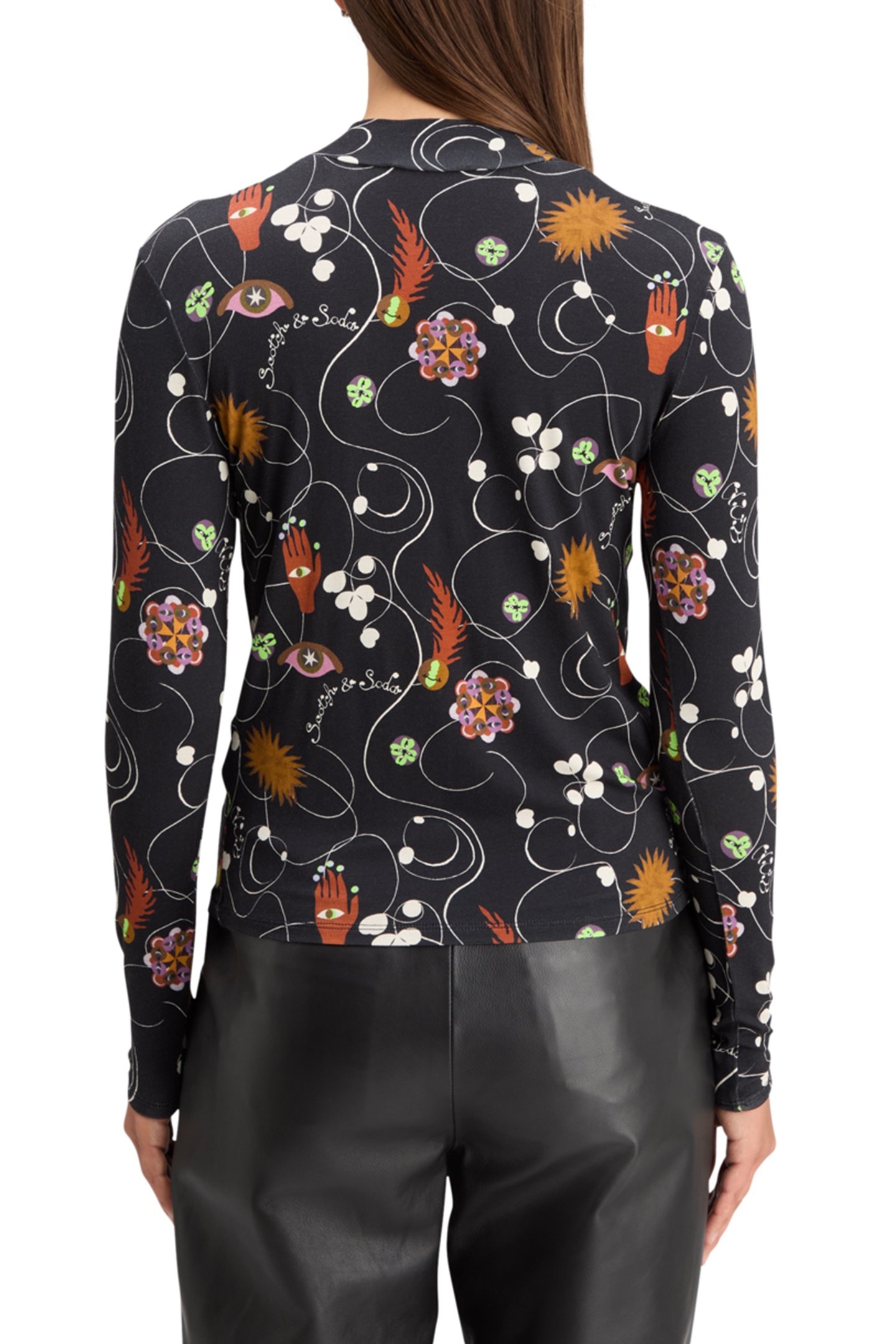 AOP PRINTED LONG SLEEVE T-SHIRT FREE MIND 2