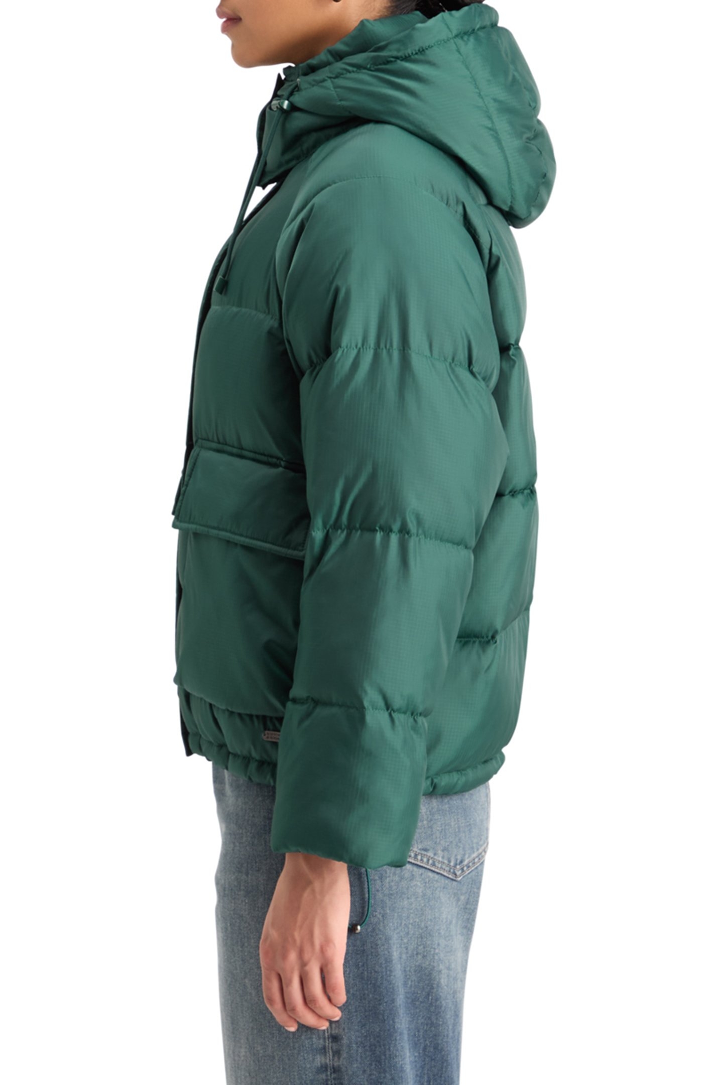 SHORT RIPSTOP PUFFER CYPRESS GREEN 8