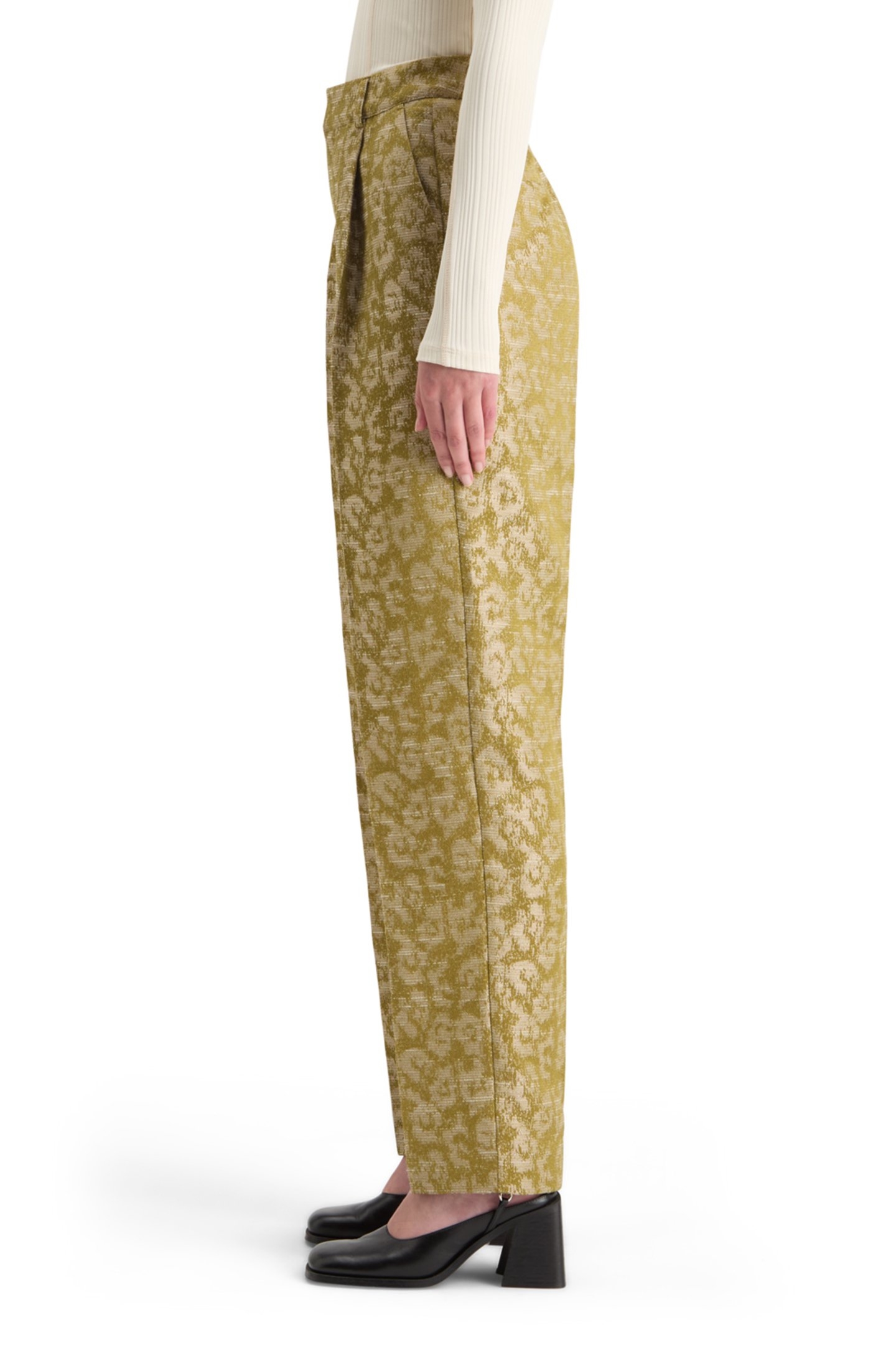 ROBYN - IKAT LEOPARD RELAXED TAPERED PANT IKAT LEOPARD 6