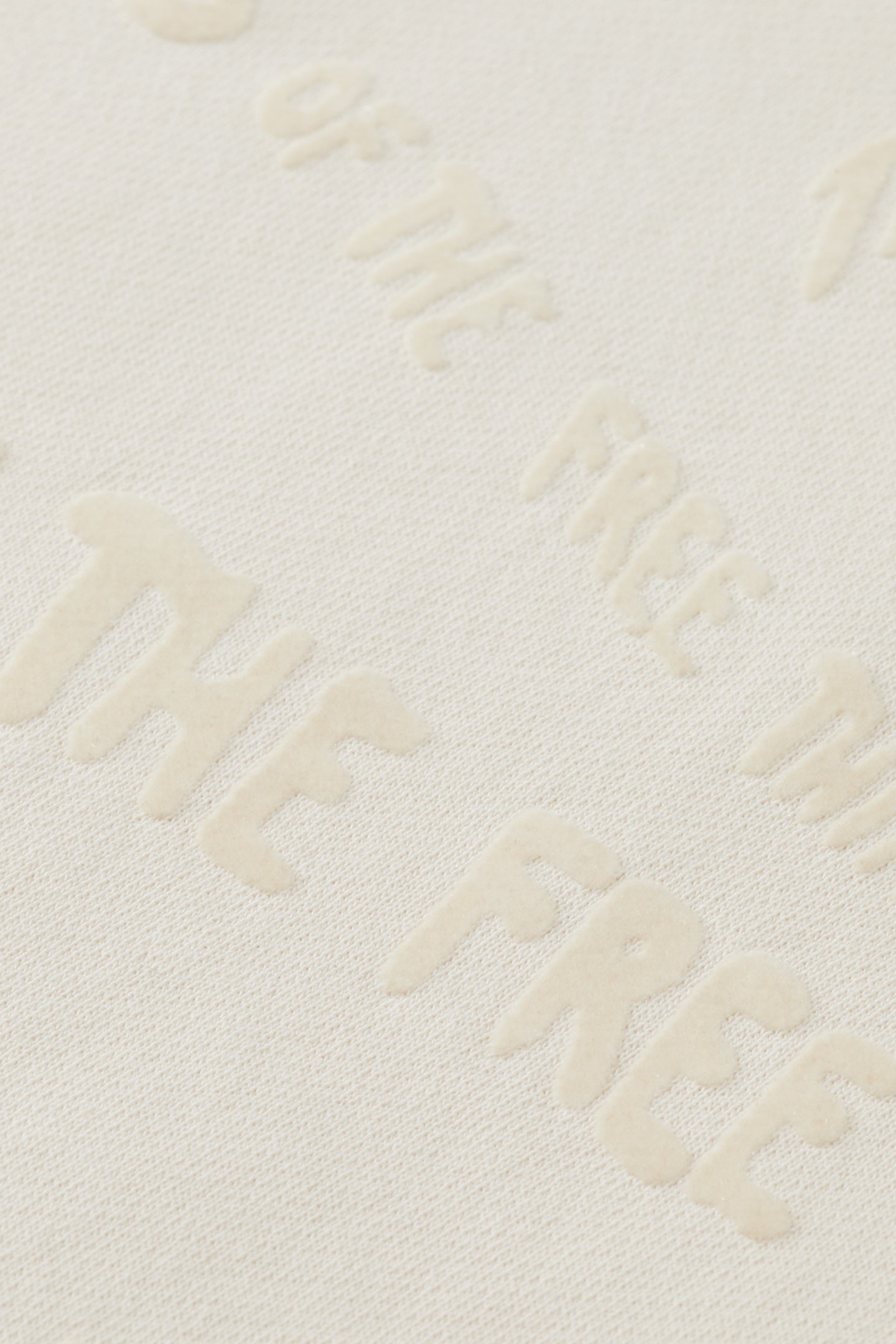 FLOCK AOP REGULAR FIT SWEATSHIRT SOFT ICE 8