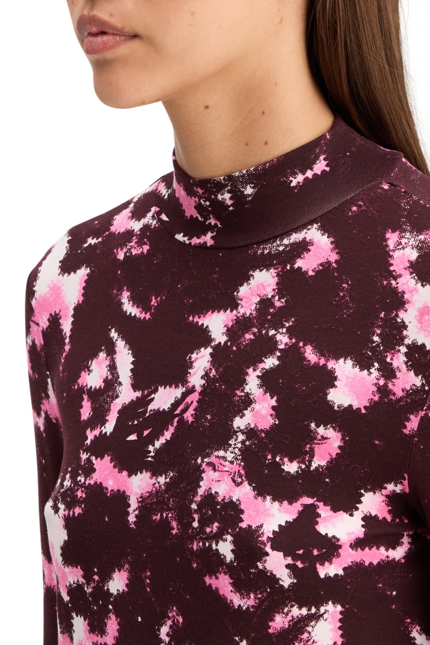AOP PRINTED LONG SLEEVE T-SHIRT WINTER FLORAL 6