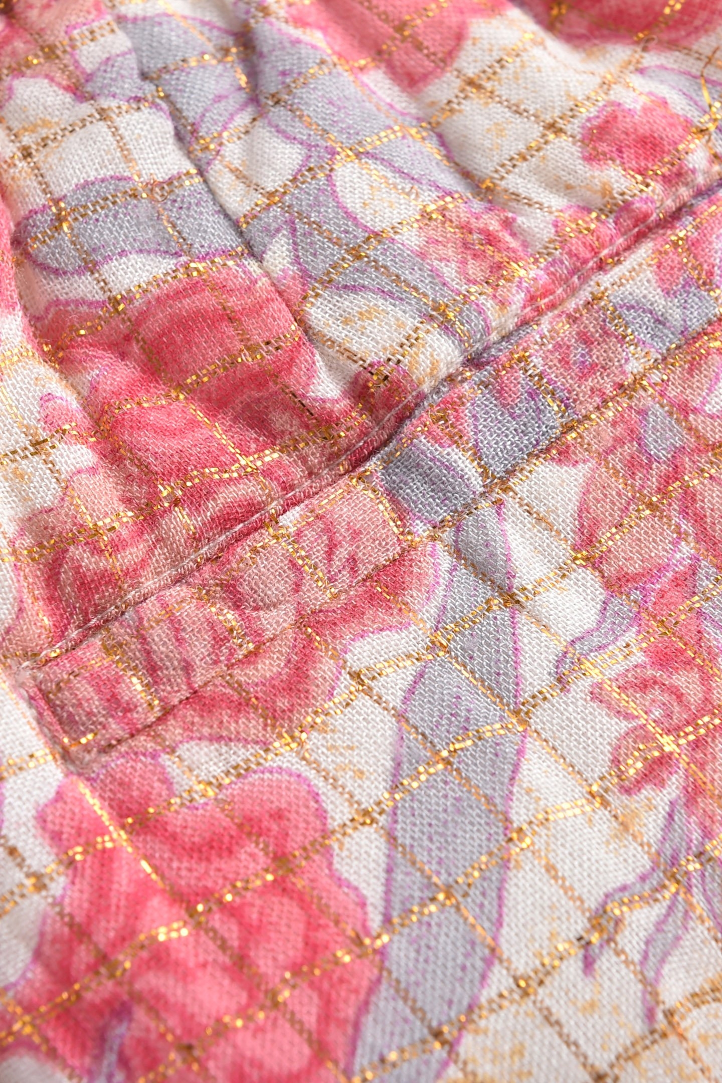 SHORTS VELINDA PINK FLOWERS 6