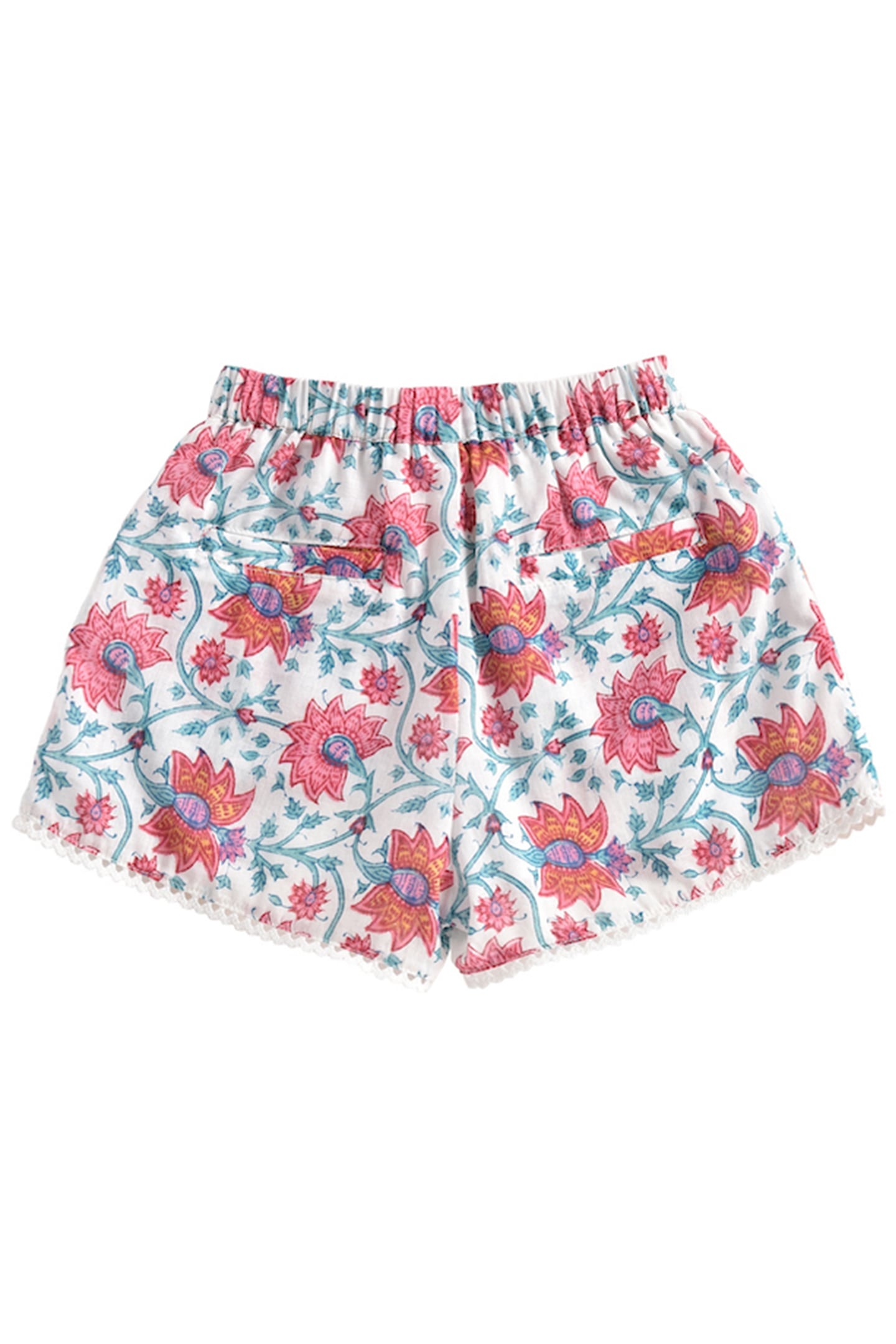 SHORTS VALLALOID JAIPUR FLOWERS 3