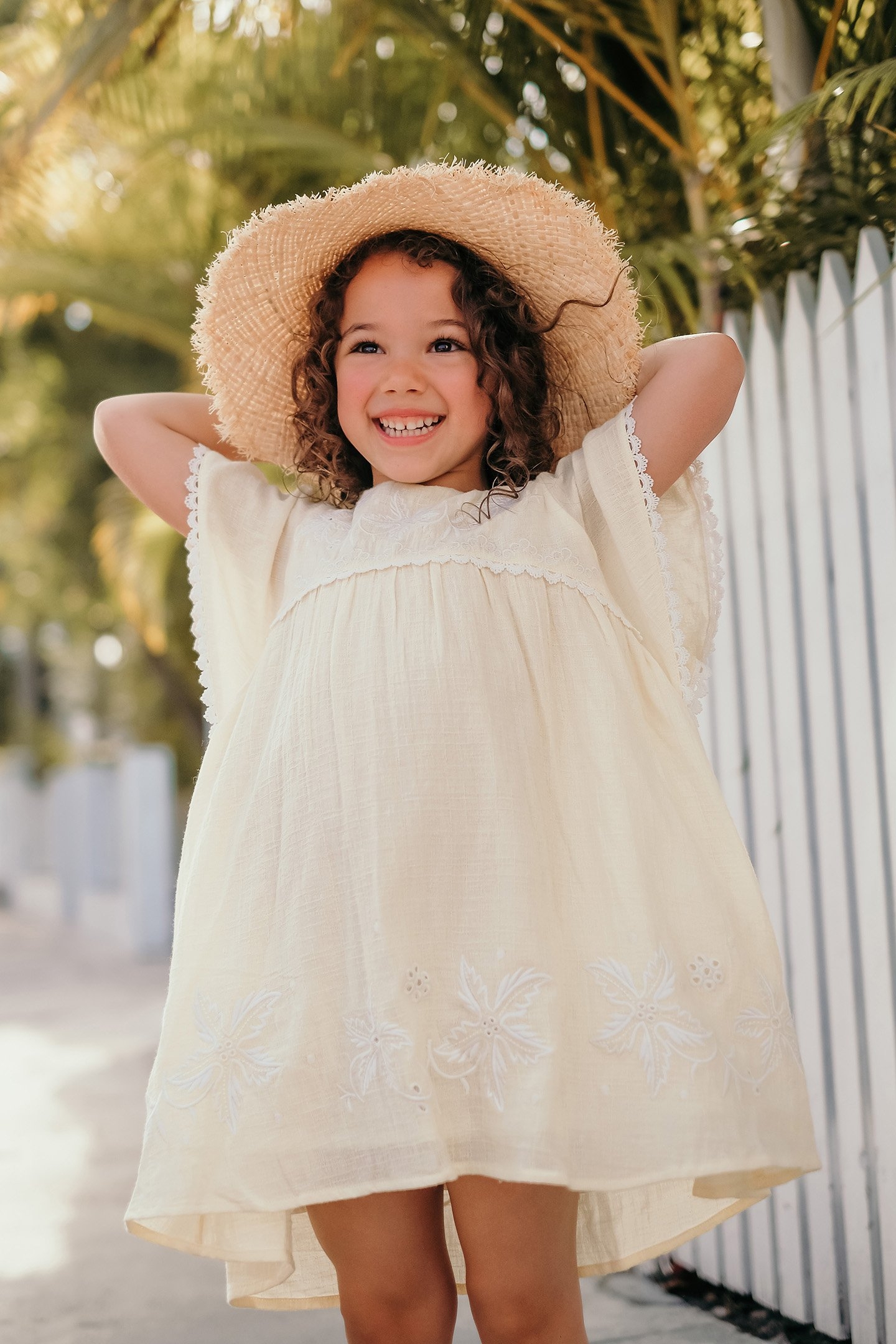 DRESS ESCA FRENCH VANILLA 4