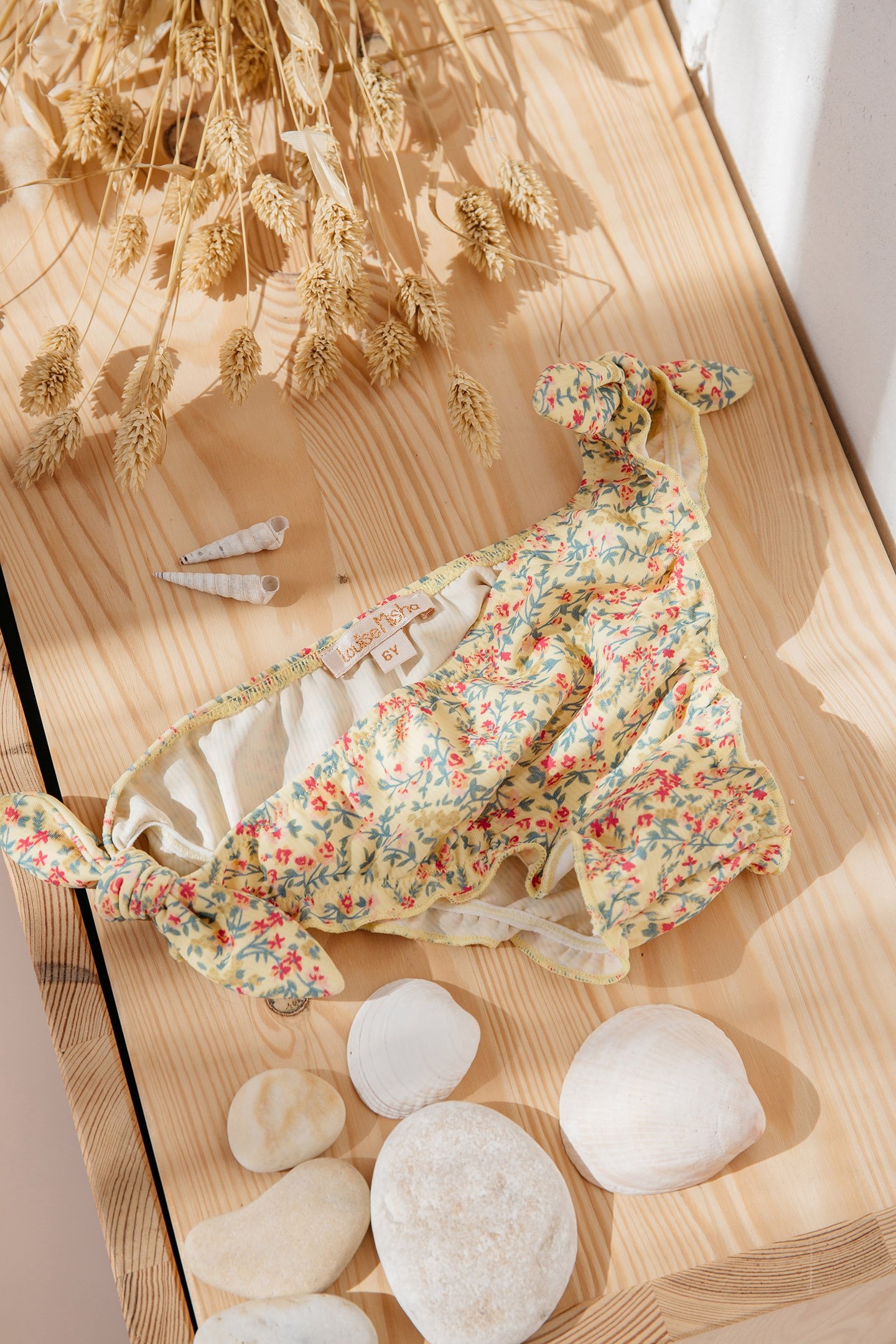 PANTIES ZACA YELLOW SPRING FLOWER 4