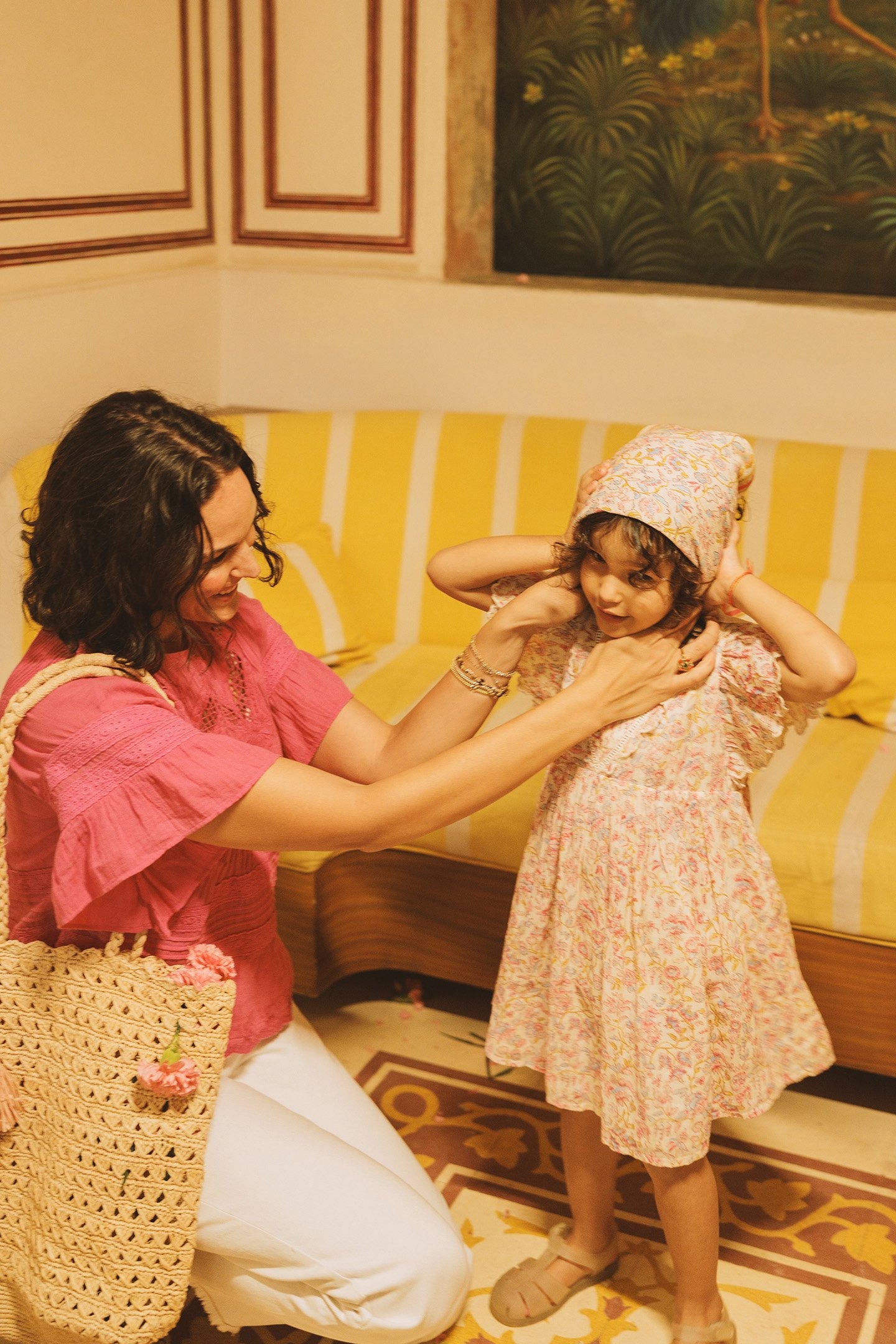 DRESS SILOE CREAM PADMA MUDRA 3