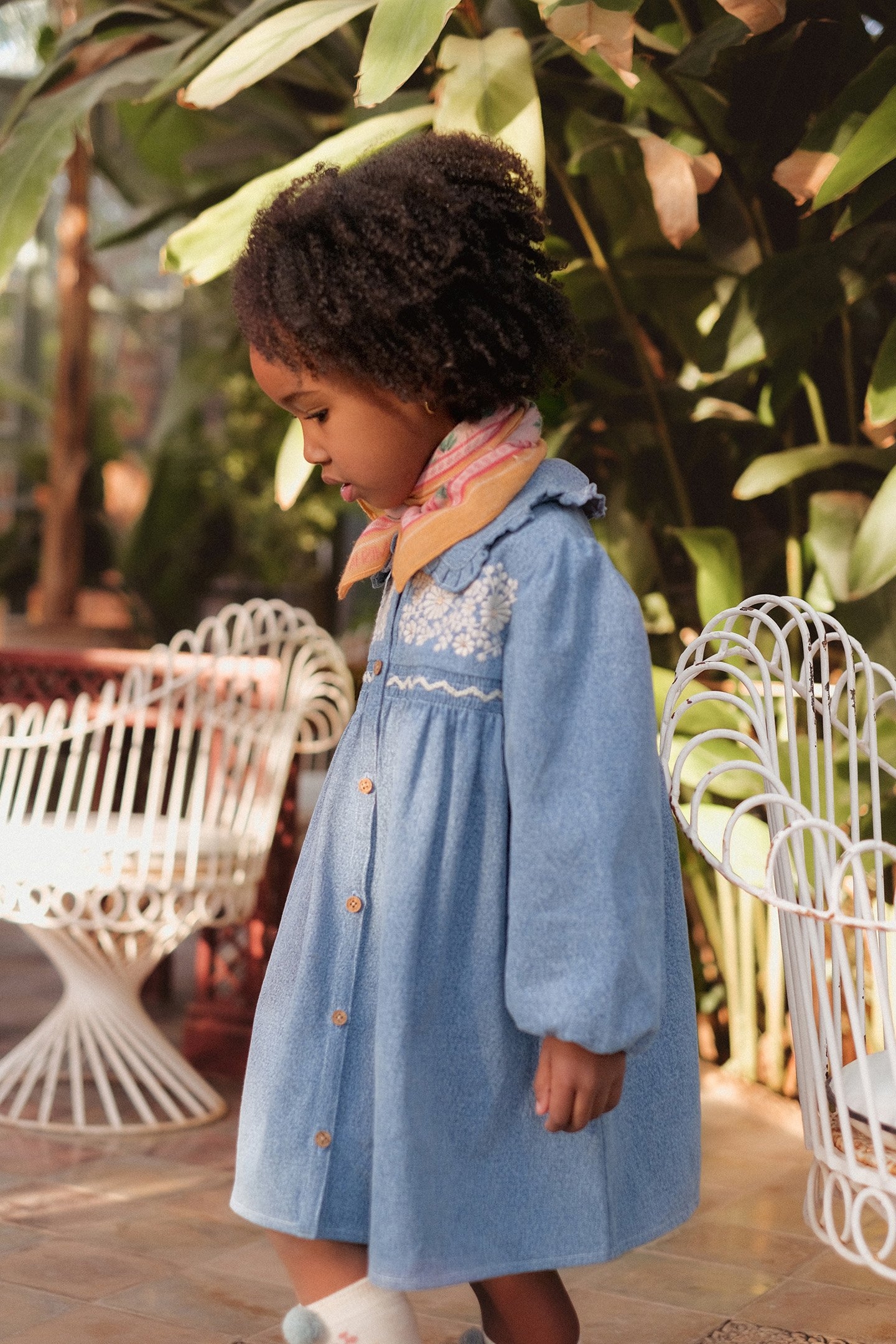 DRESS MARLOTTA STONE BLUE 3