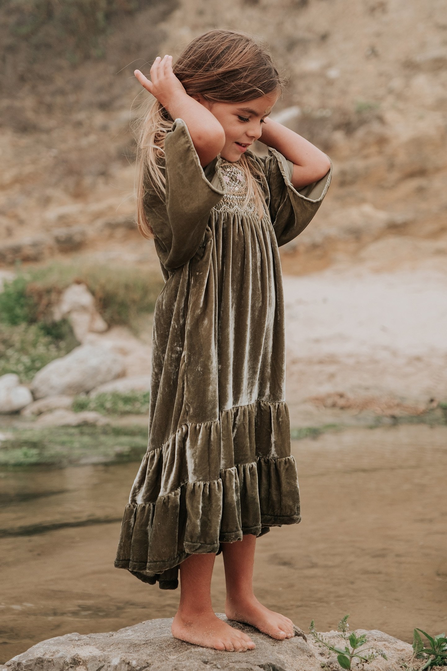 DRESS OLIVINA KHAKI 4