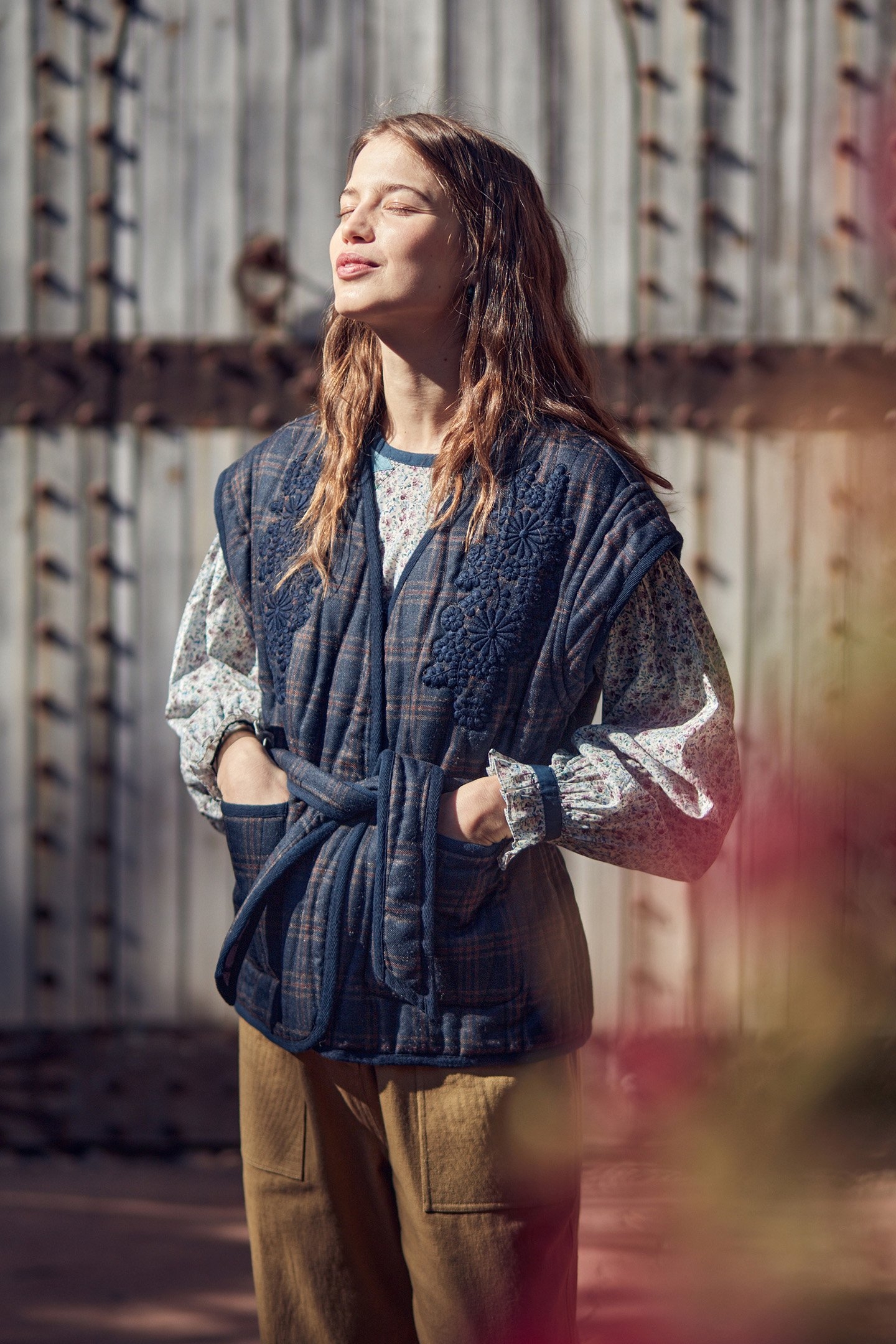 VEST ANDRE BLUE - PURPLE 1