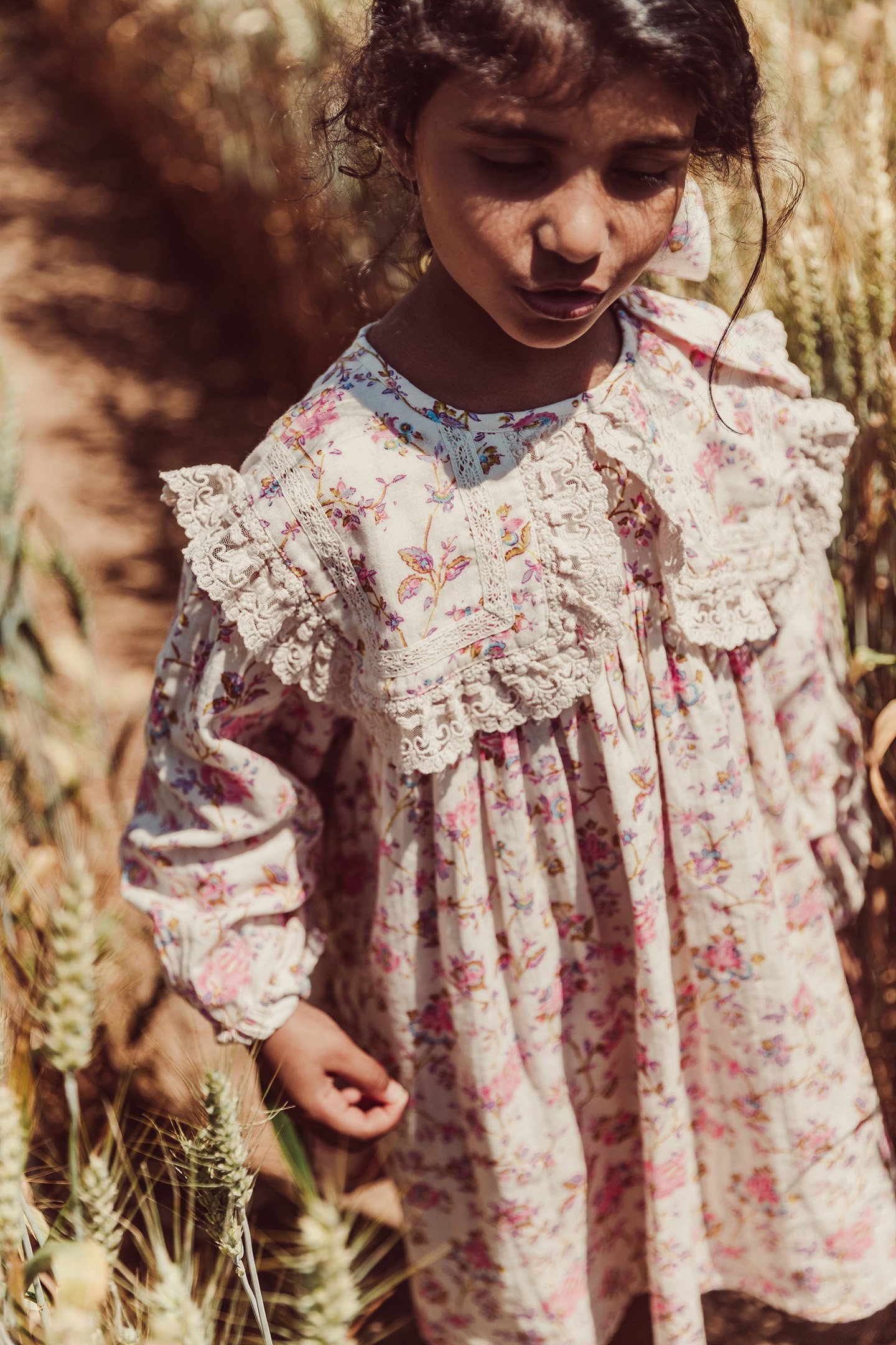 DRESS ARINOLA CREAM BUCOLIA FIELDS 4