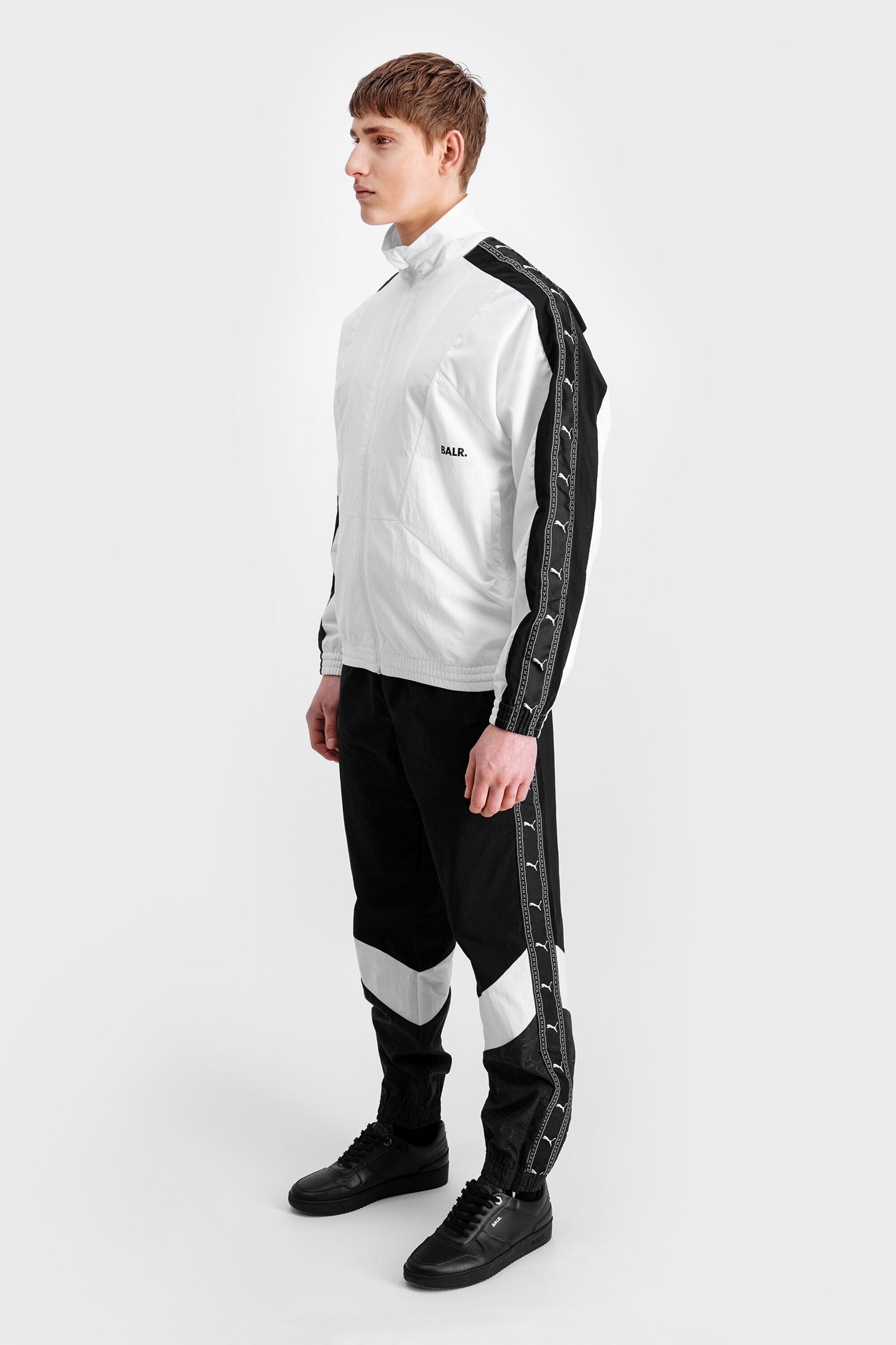 BALR. X PUMA TRACK PANTS JET BLACK 5