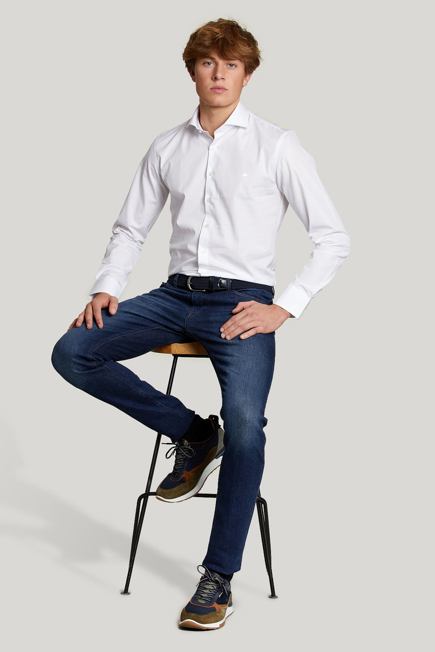 SLIM FIT UNI SHIRT WHITE 3