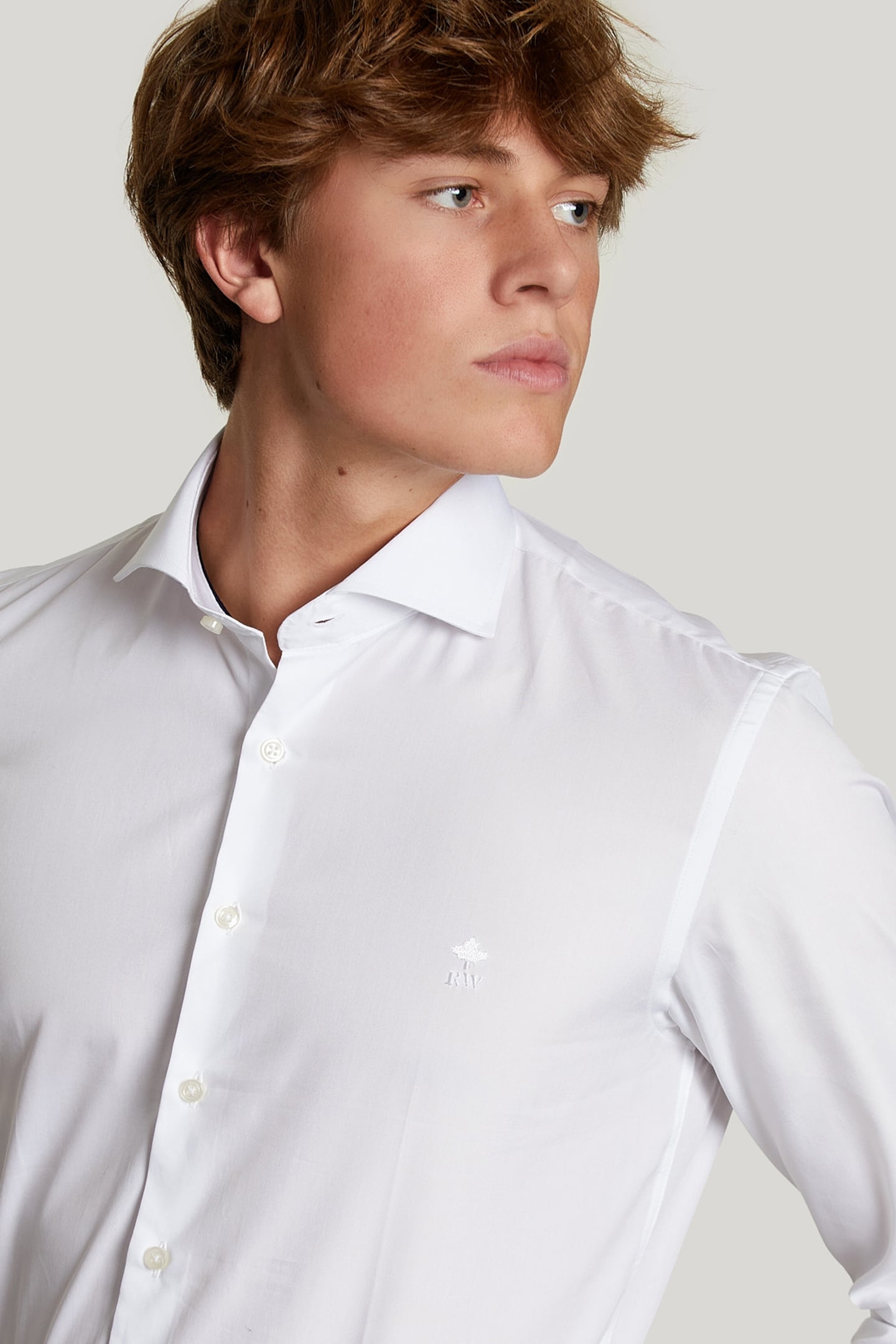 SLIM FIT UNI SHIRT WHITE 4