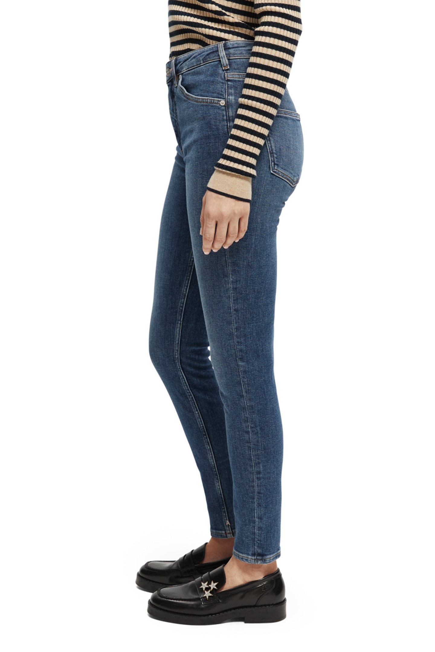 ESSENTIALS  HAUT SKINNY JEANS — FRESH DRAFT 6