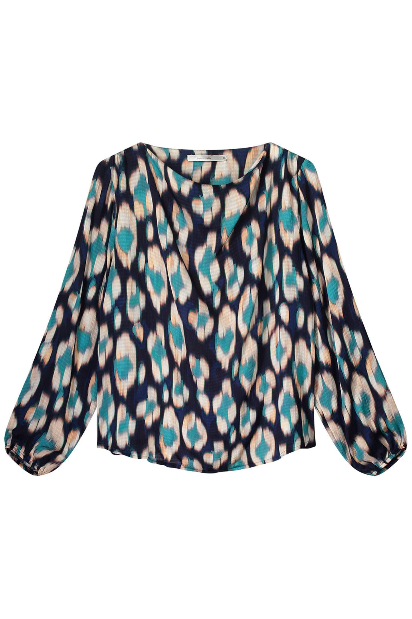 TOP PAINTED IKAT MIDNIGHT BLUE 3