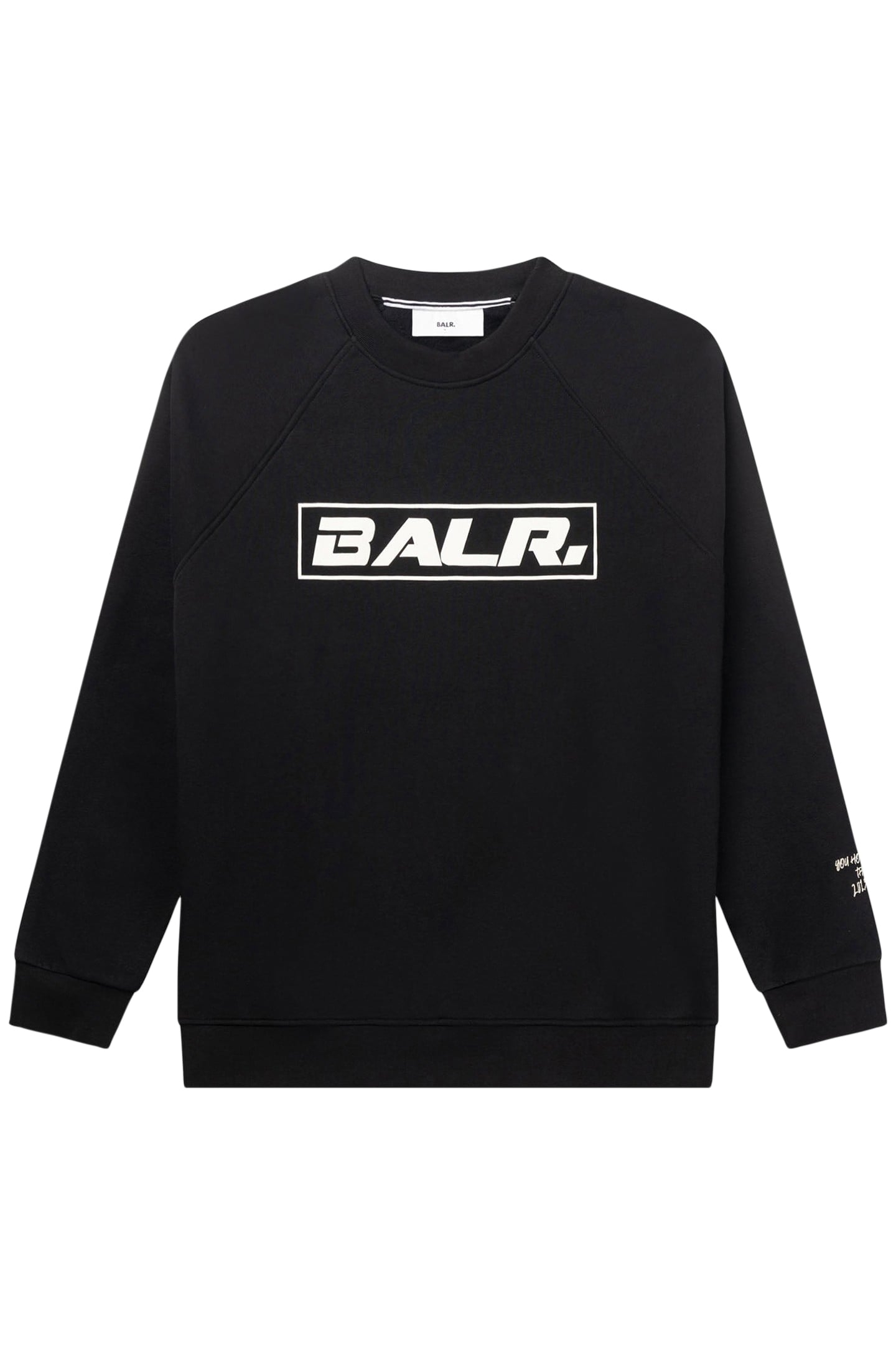 THE CLUB BOX FIT CREWNECK JET BLACK 5