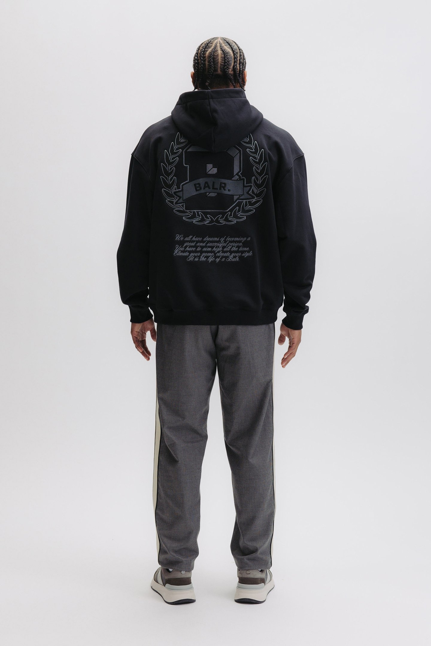 GOTL CREST BOX HOODIE JET BLACK 2