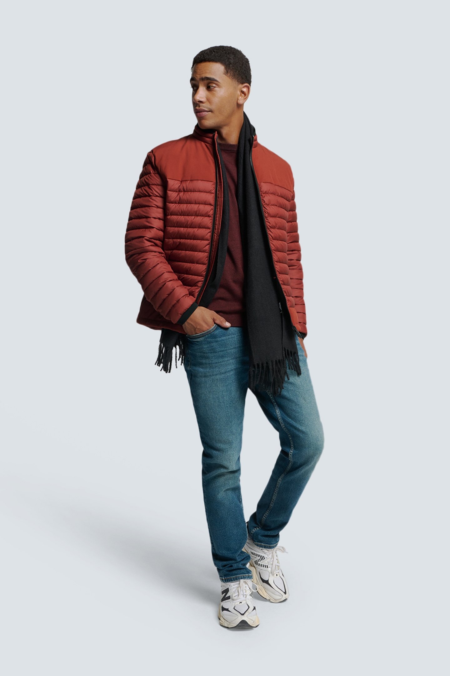 JACKET SHORT FIT PADDED RUSTY 3