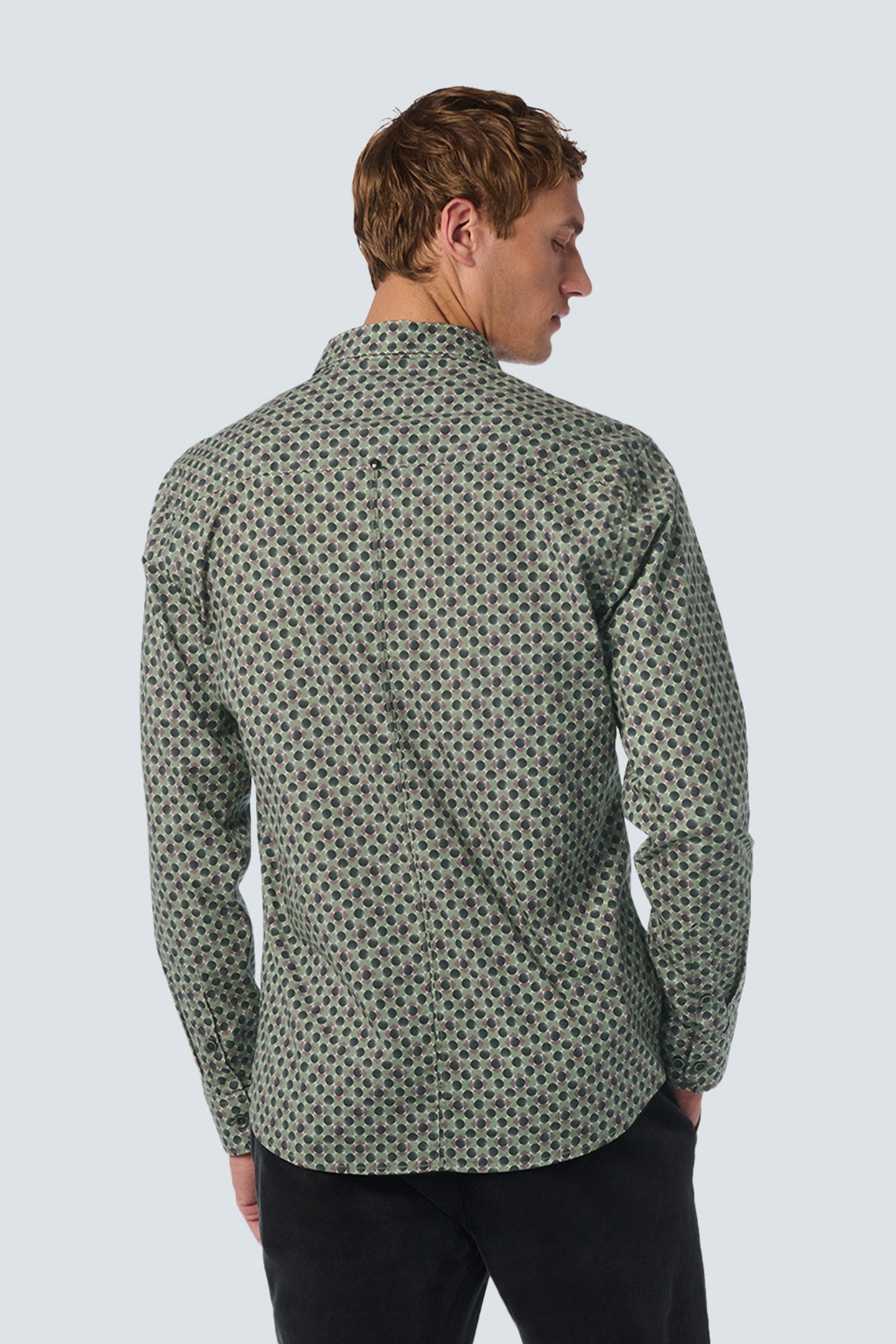 SHIRT STRETCH ALLOVER PRINTED SMOKE 2
