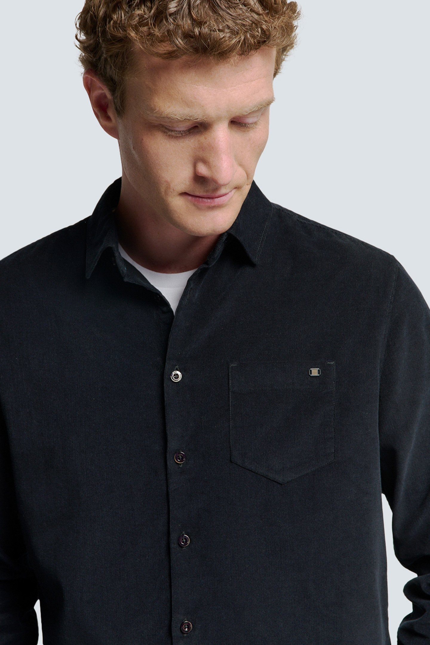 SHIRT CORDUROY SOLID NIGHT 6