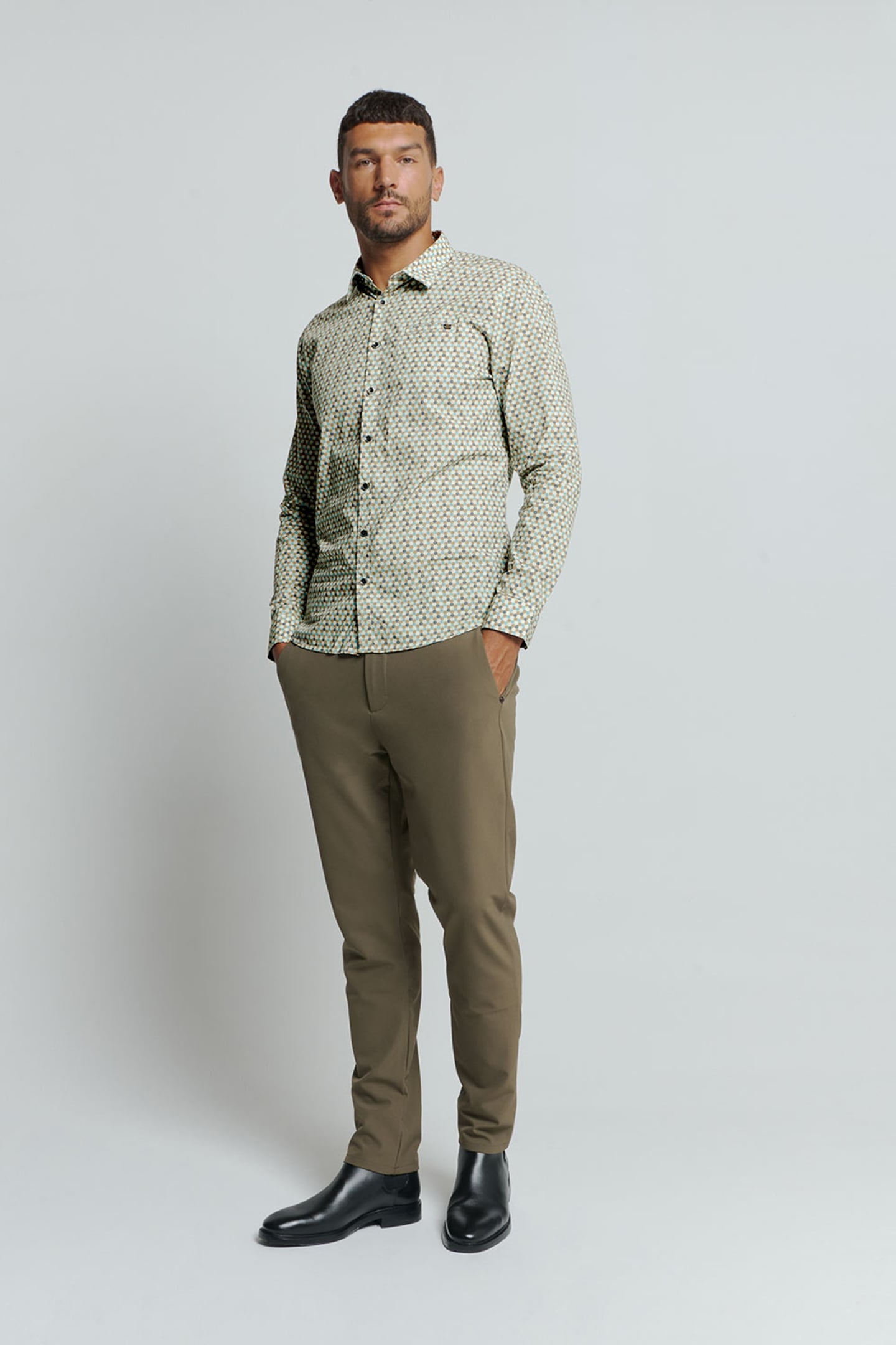 SHIRT STRETCH ALLOVER PRINTED CLOUD 3