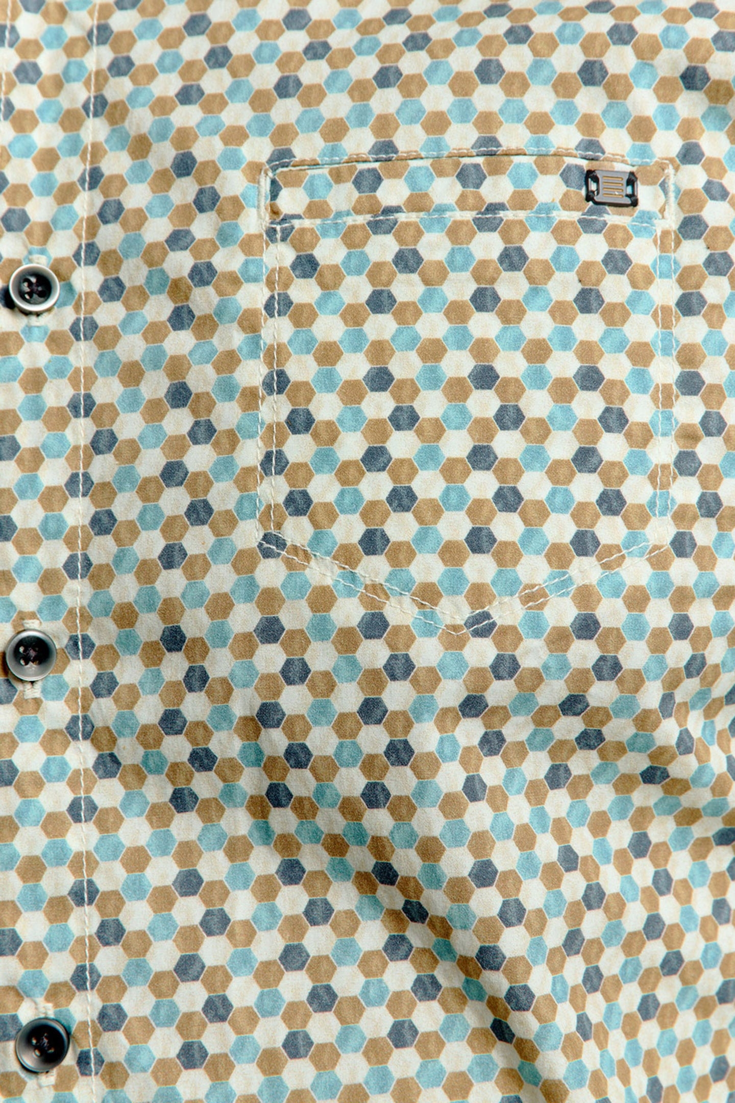 SHIRT STRETCH ALLOVER PRINTED CLOUD 7