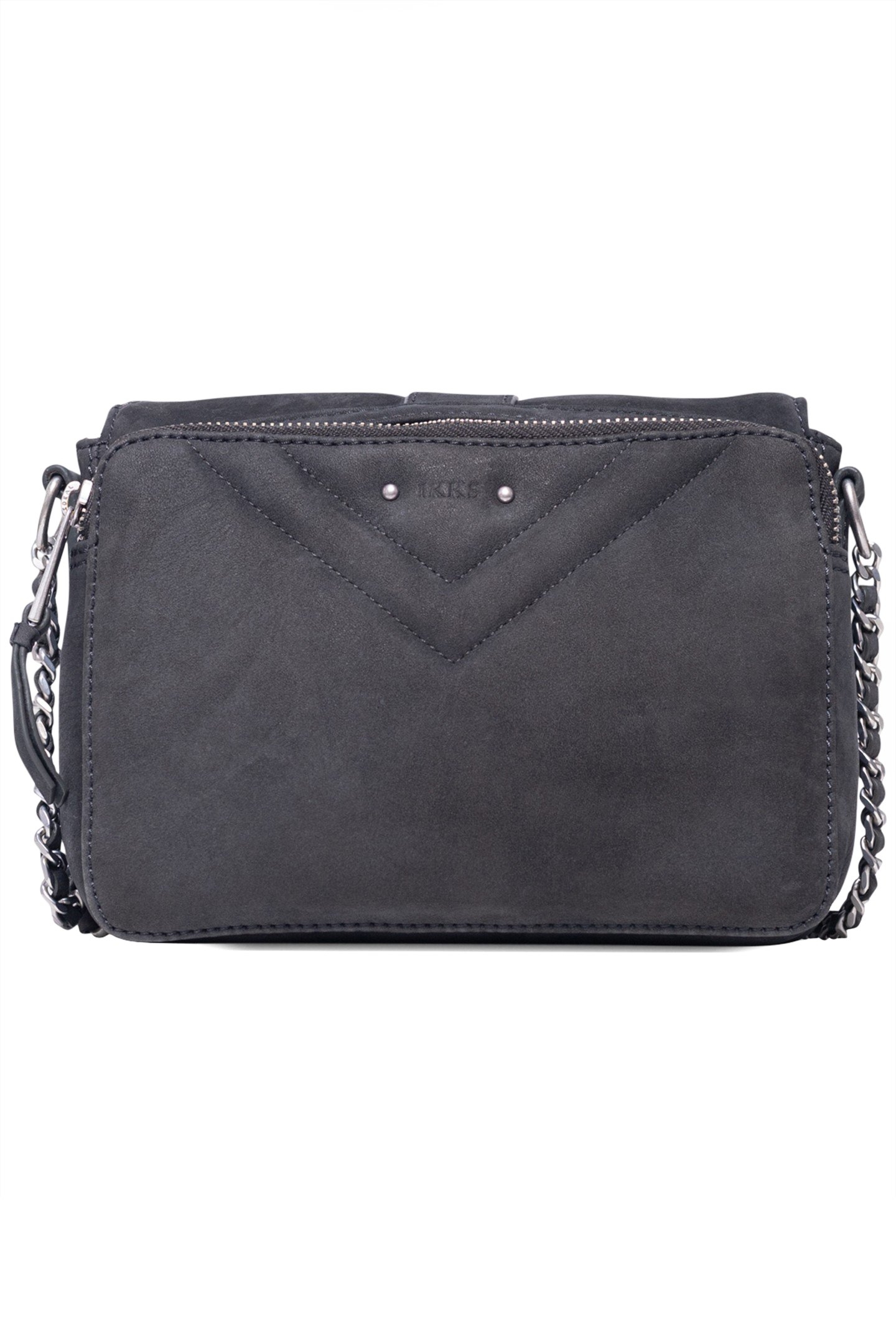 1440 STEWARD BAG GREY NUBUCK LEATHER 2