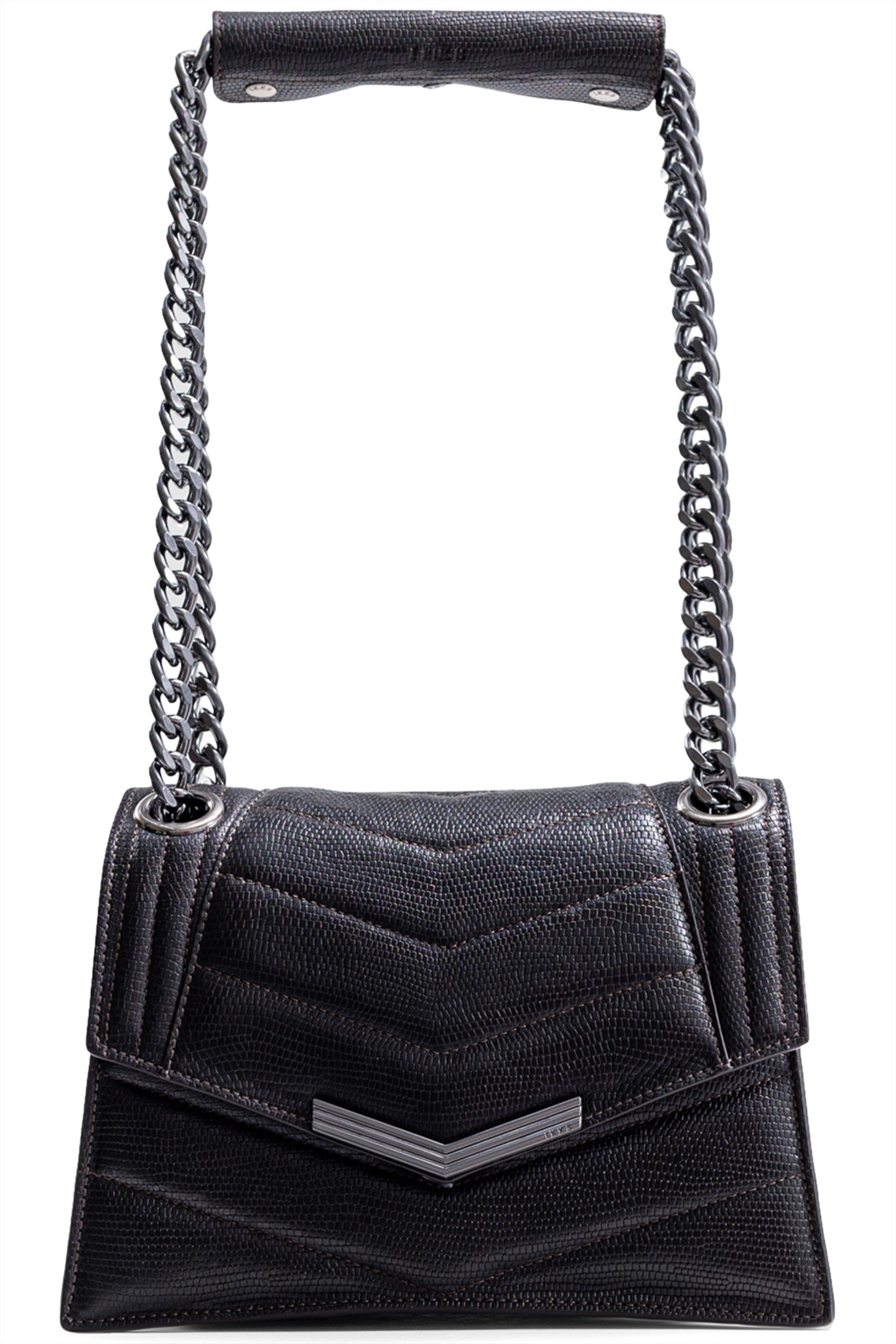 THE 1. ITALY EMBOSSED LEATHER CHOCO 3