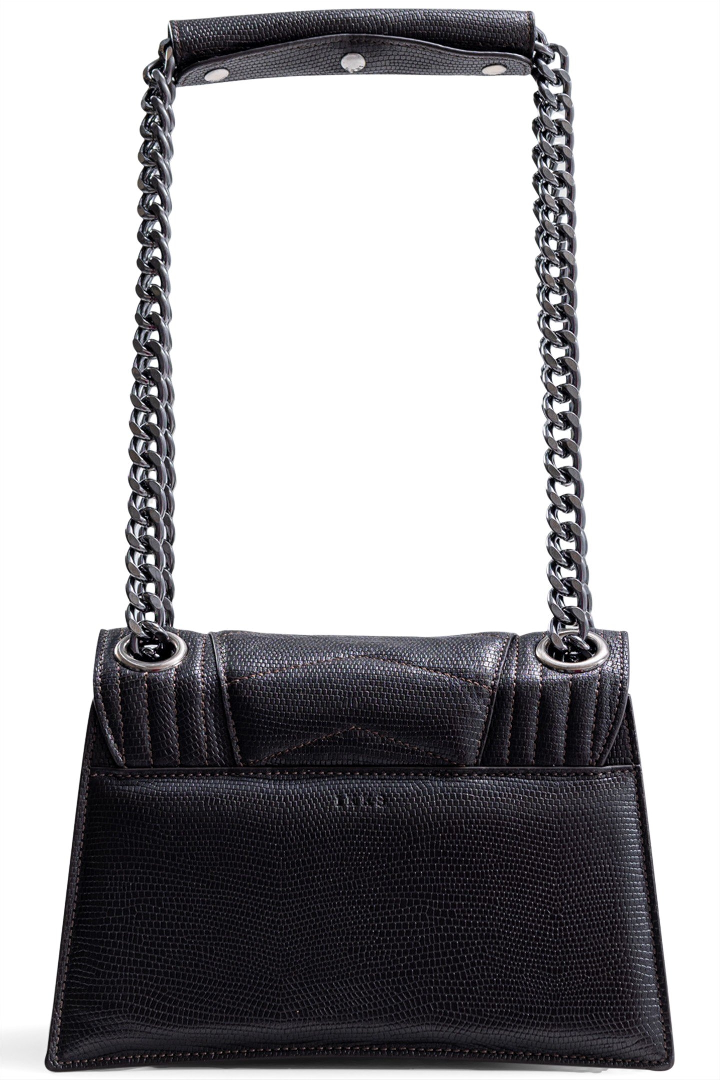 THE 1. ITALY EMBOSSED LEATHER CHOCO 2