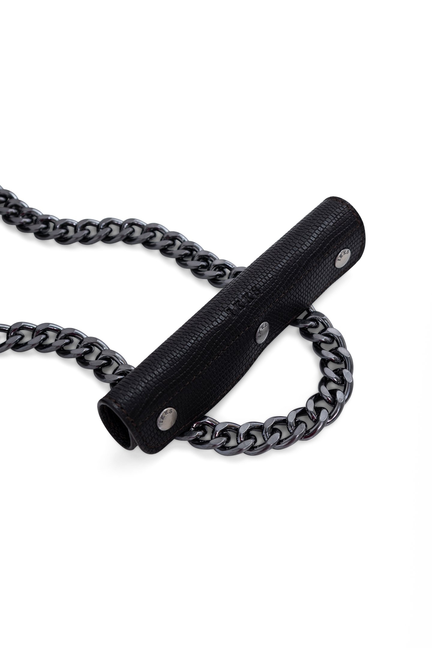 THE 1. ITALY EMBOSSED LEATHER CHOCO 6