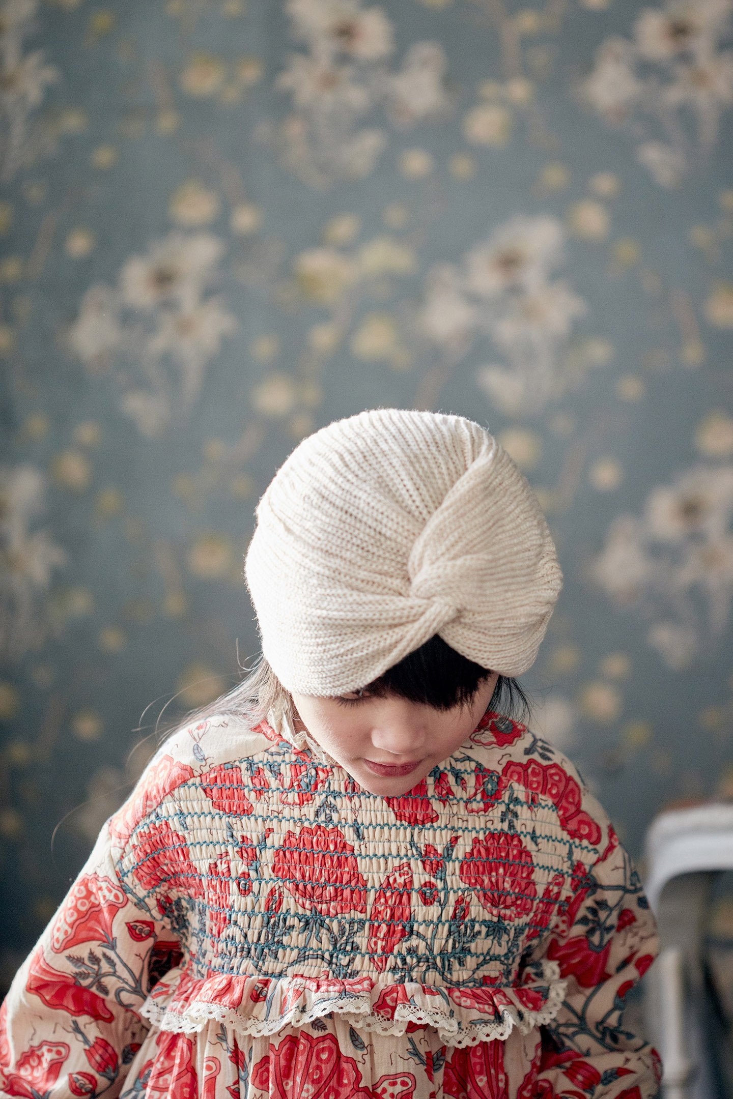 DRESS VEXA CREAM ENDLESSFLOWERS 5