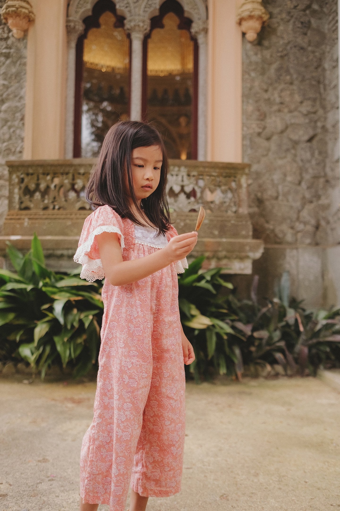 OVERALLS IRENE SIENNA DAISY FLOWERS 3