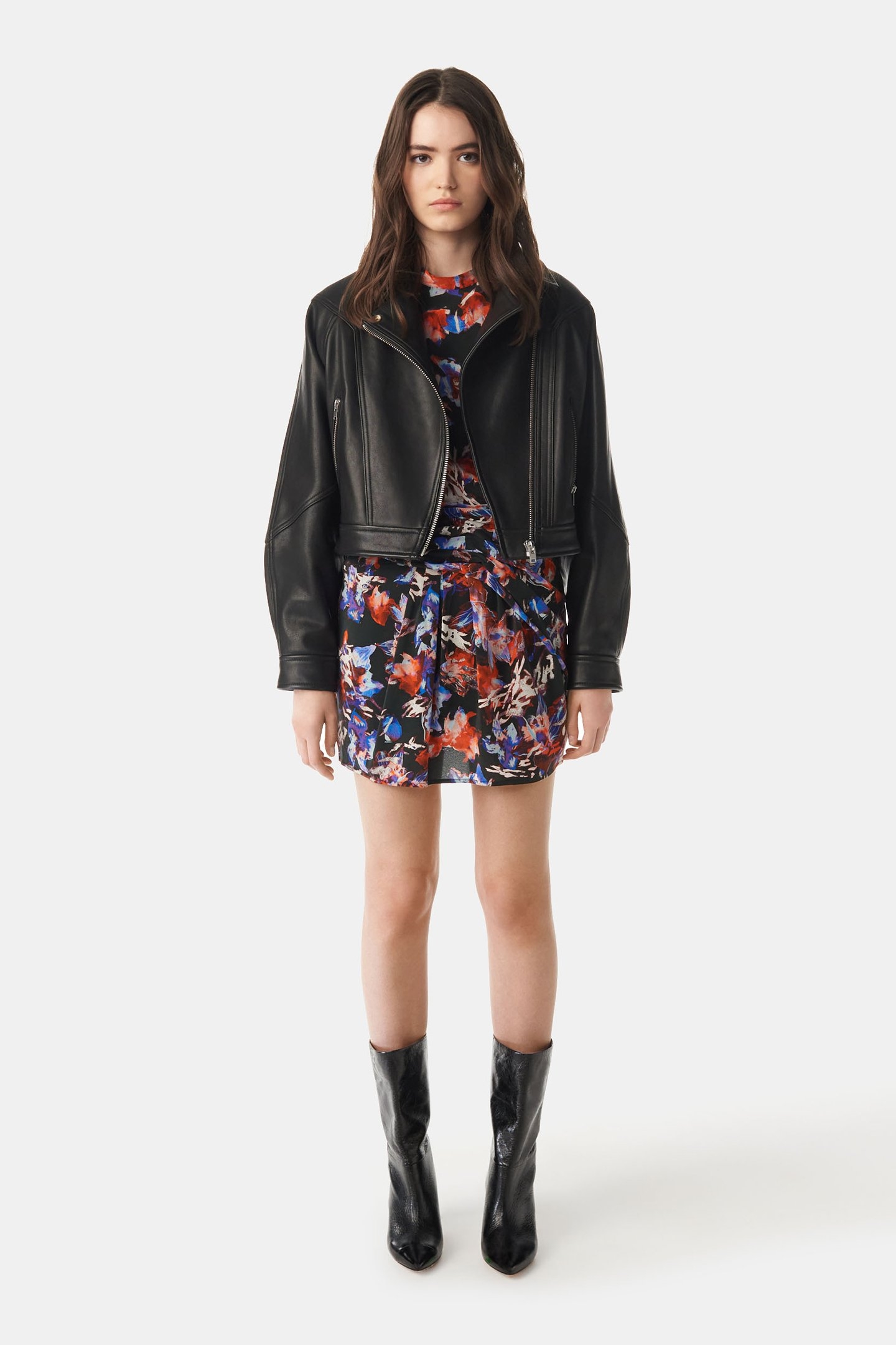 MERERA DRESS BLACK MULTICO 2