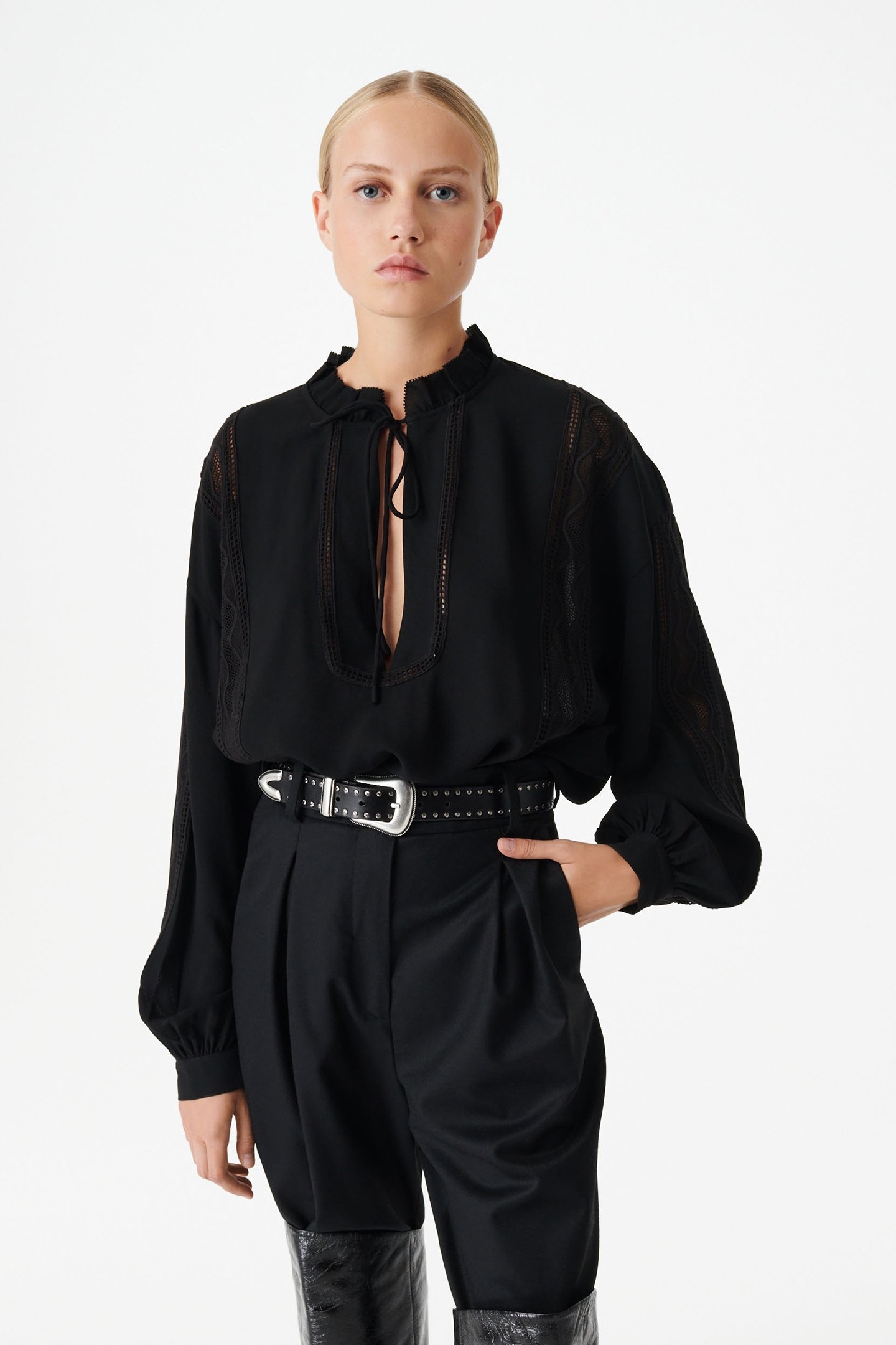 FELICIASPE TUNIC BLACK 1