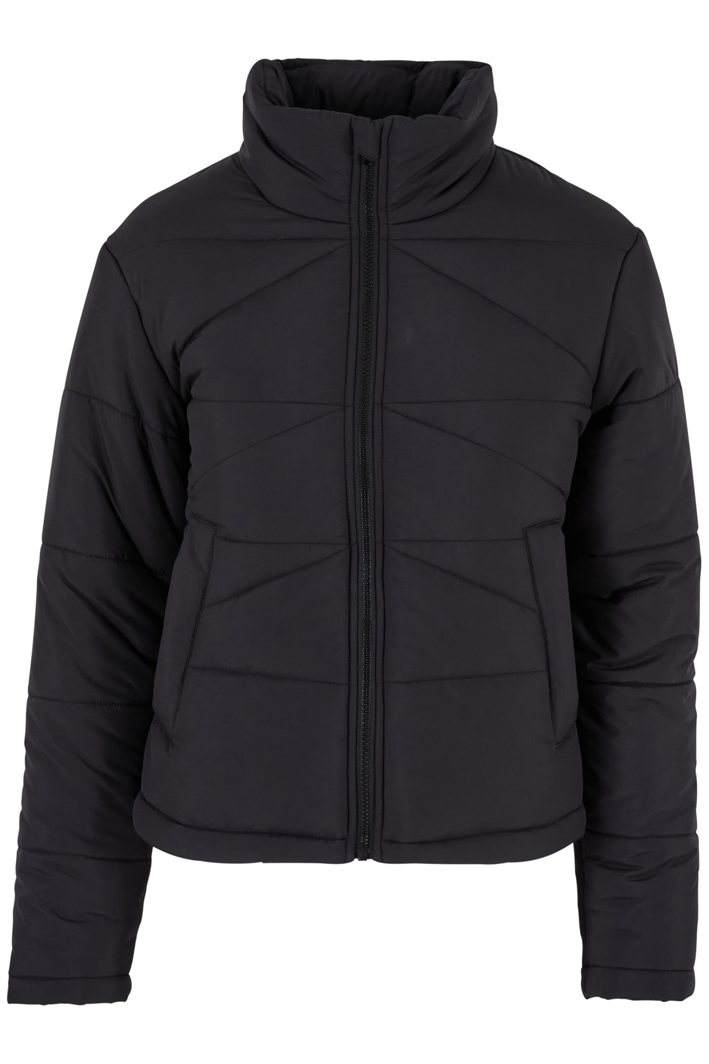 LADIES ARROW PUFFER JACKET BLACK 1