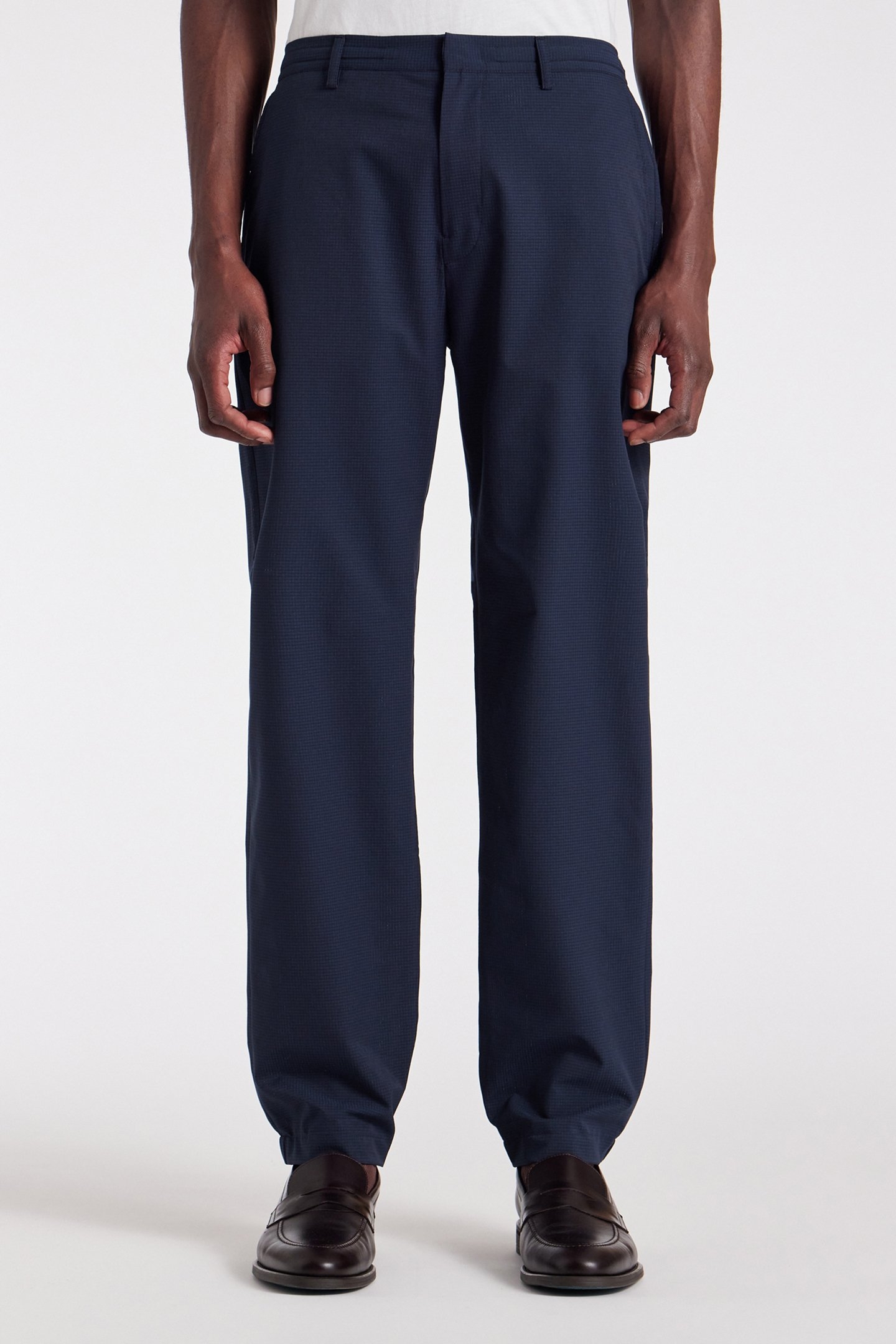 ELASTICATED CHINO VERY DARK NAVY 1